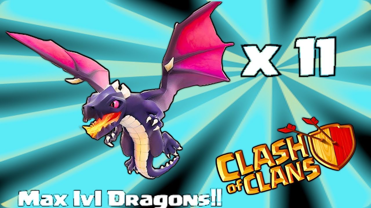 clash of clans dragon Wallpapers