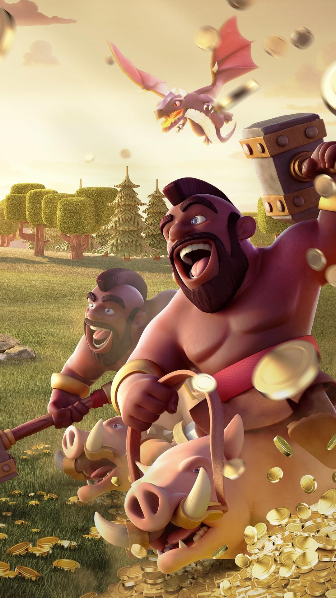 clash of clans iphone Wallpapers