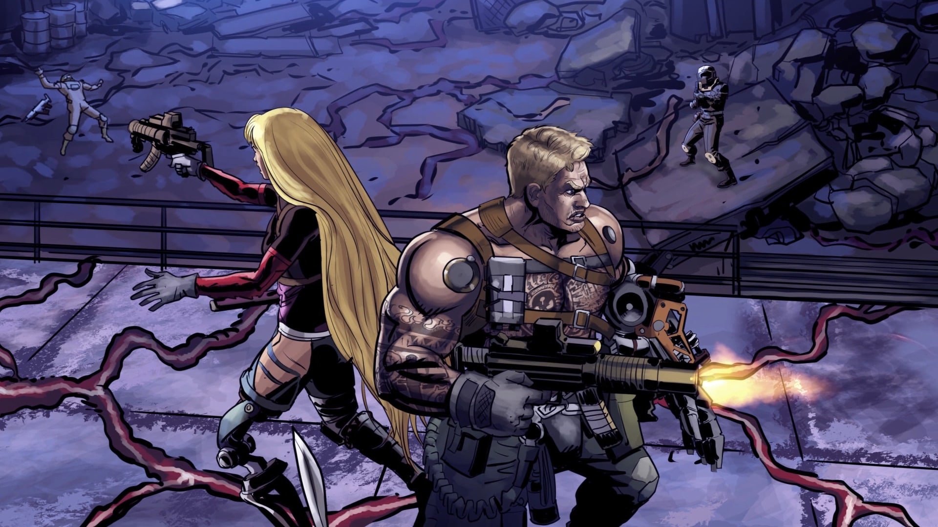 Contra: Rogue Corps Wallpapers