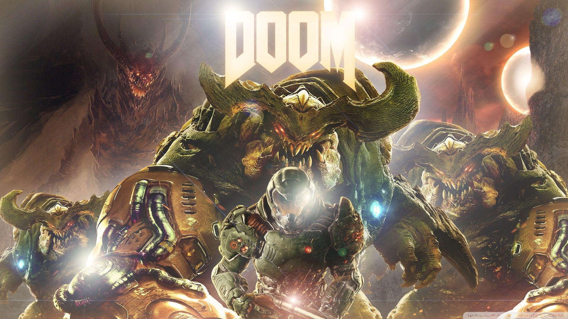 Cool Doom Illustration Wallpapers