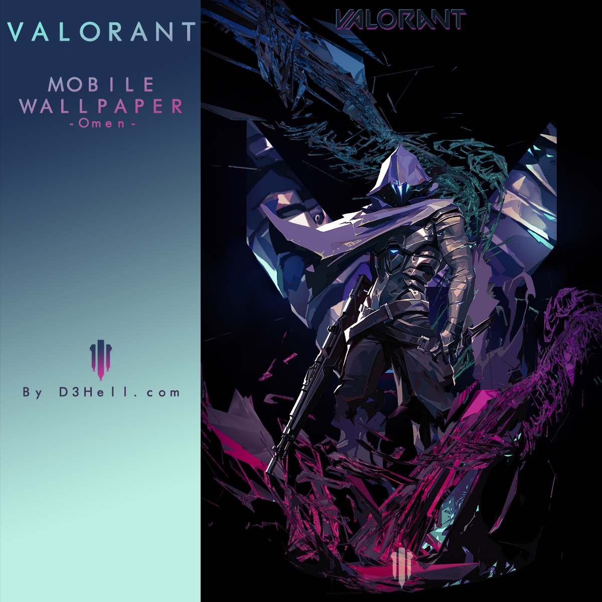 Cool Omen Valorant Poster Wallpapers