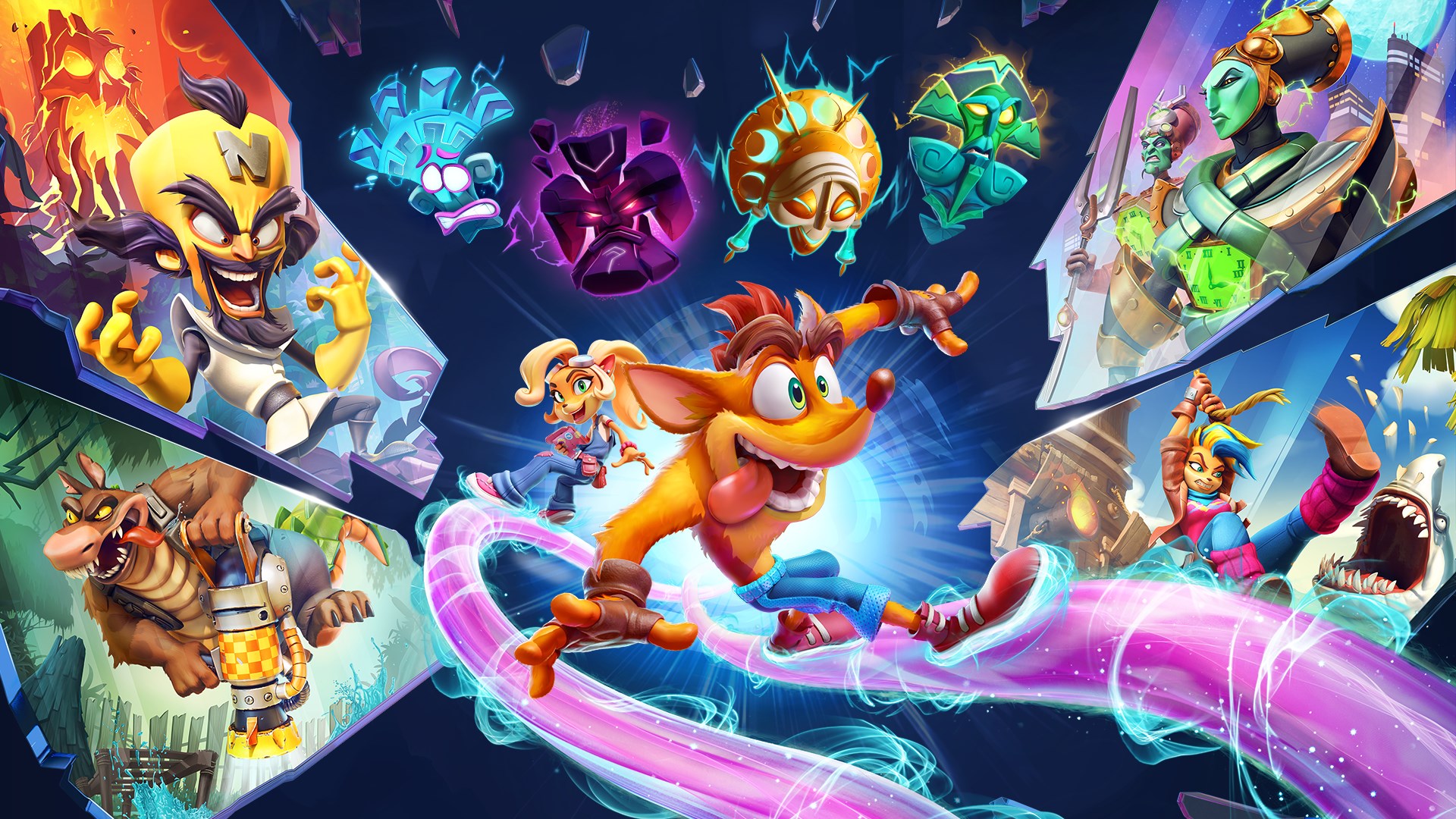 Crash Bandicoot It's About Time 2020 Wallpapers