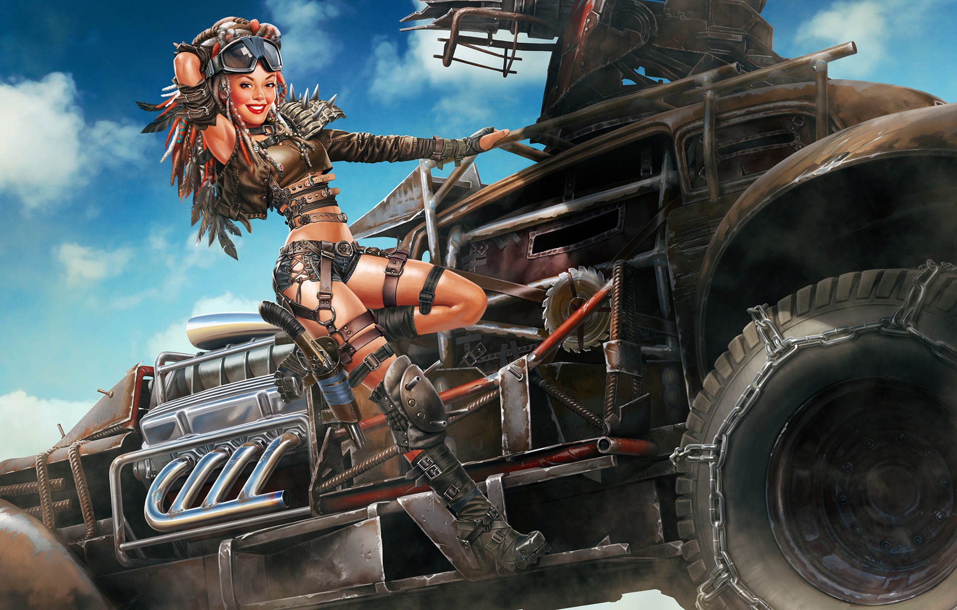 Crossout Fighter Wallpapers