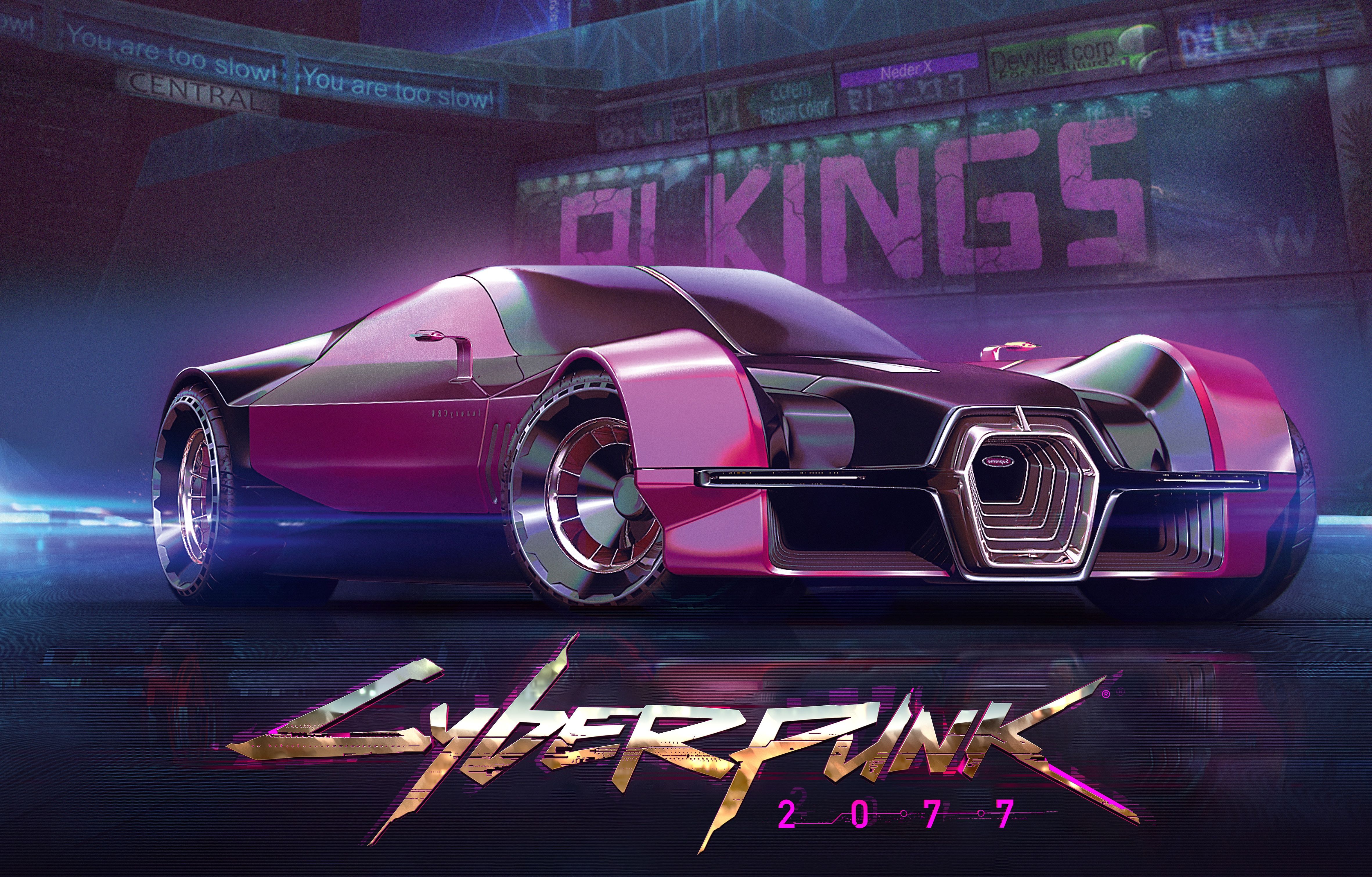 Cthulhu Car Cyberpunk 2077 Wallpapers