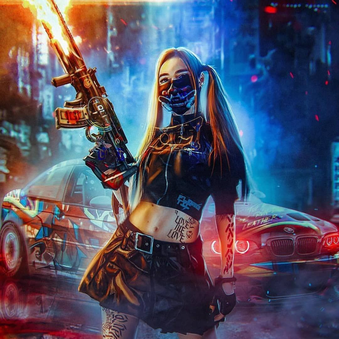 Cyberpunk 2077 Girl Cool Wallpapers