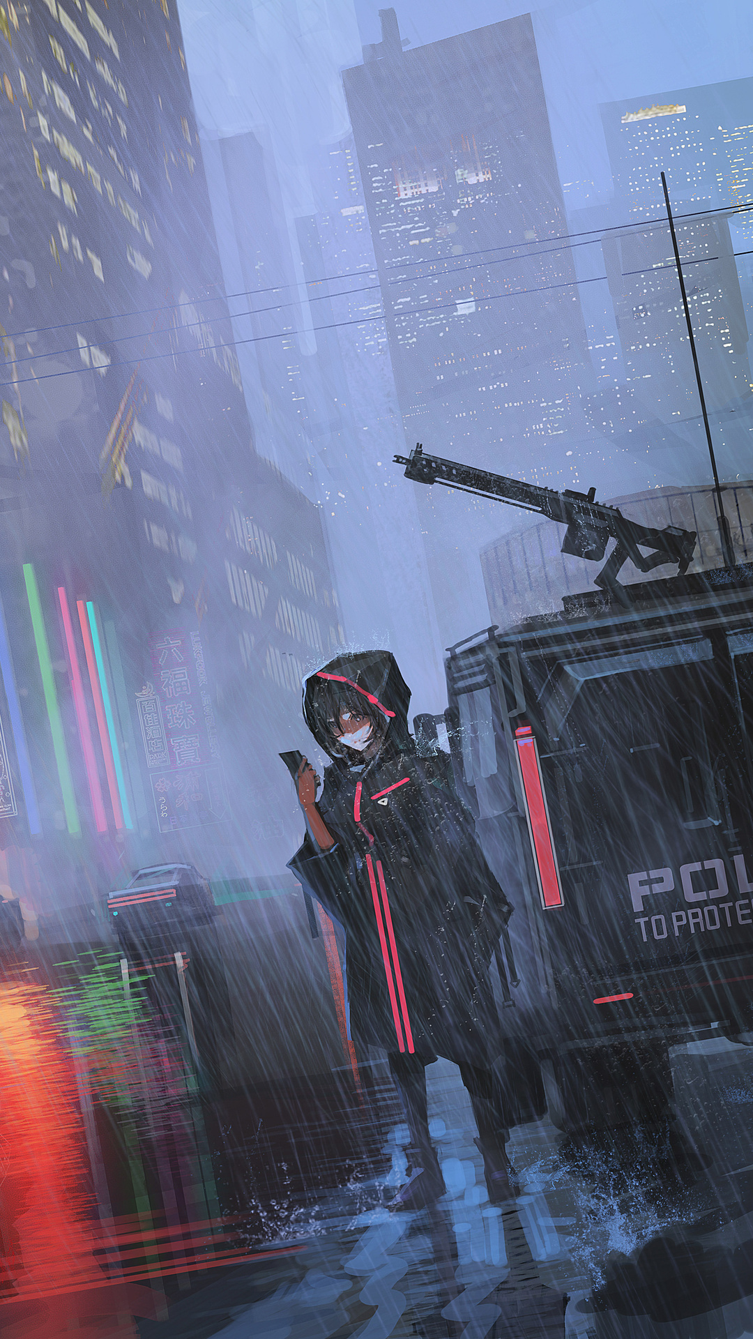 cyberpunk anime Wallpapers