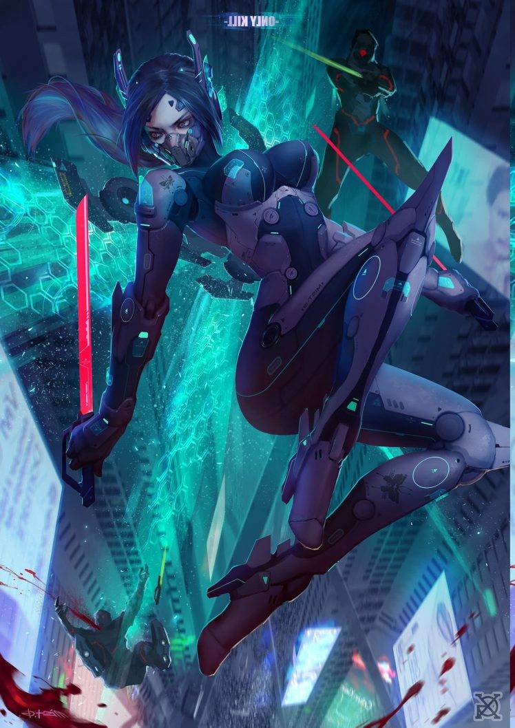 cyberpunk anime Wallpapers