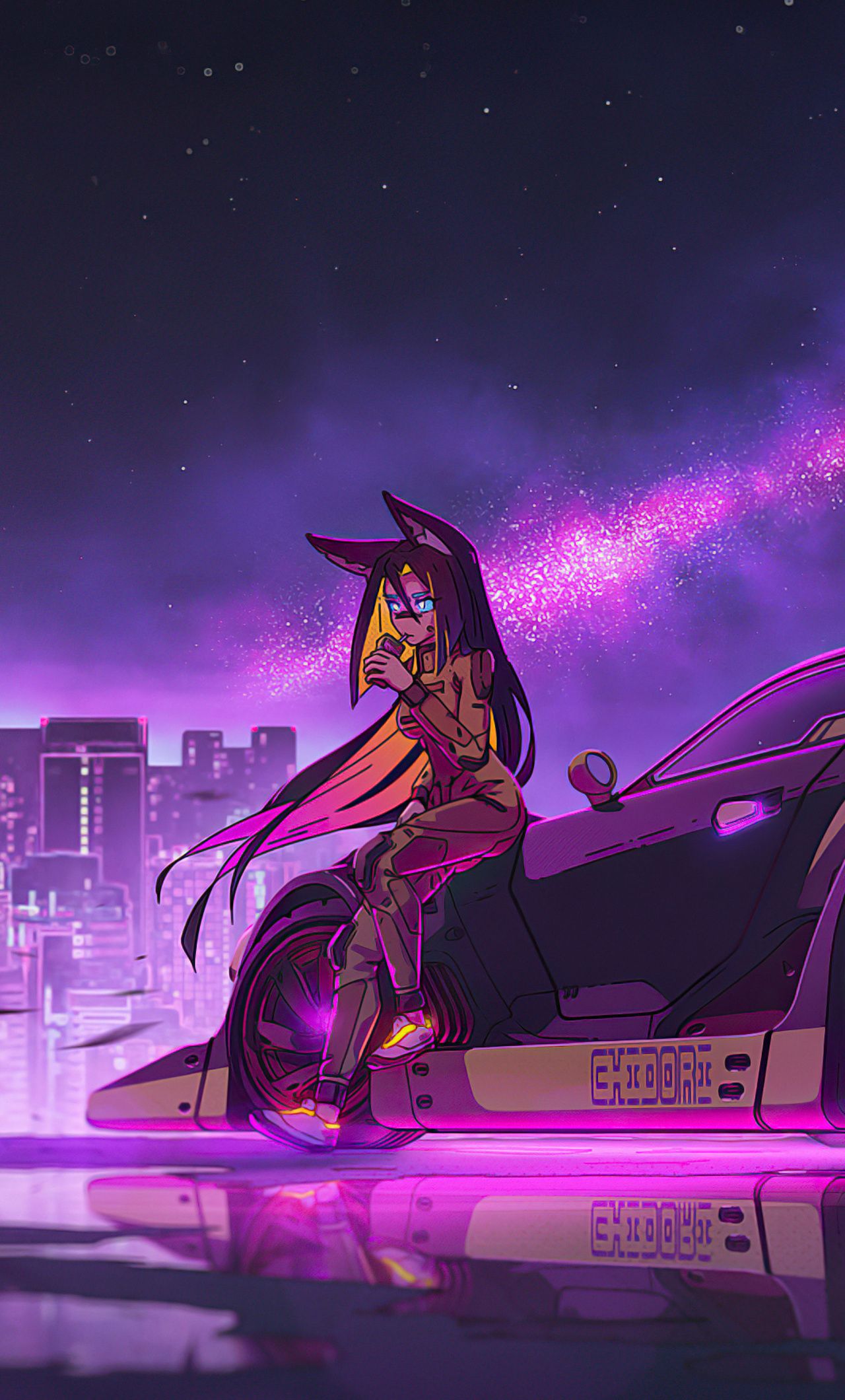 cyberpunk anime Wallpapers