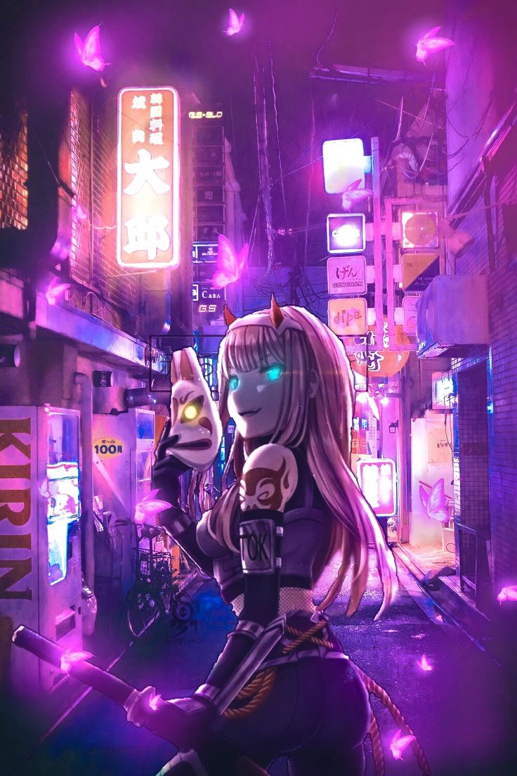 cyberpunk anime Wallpapers