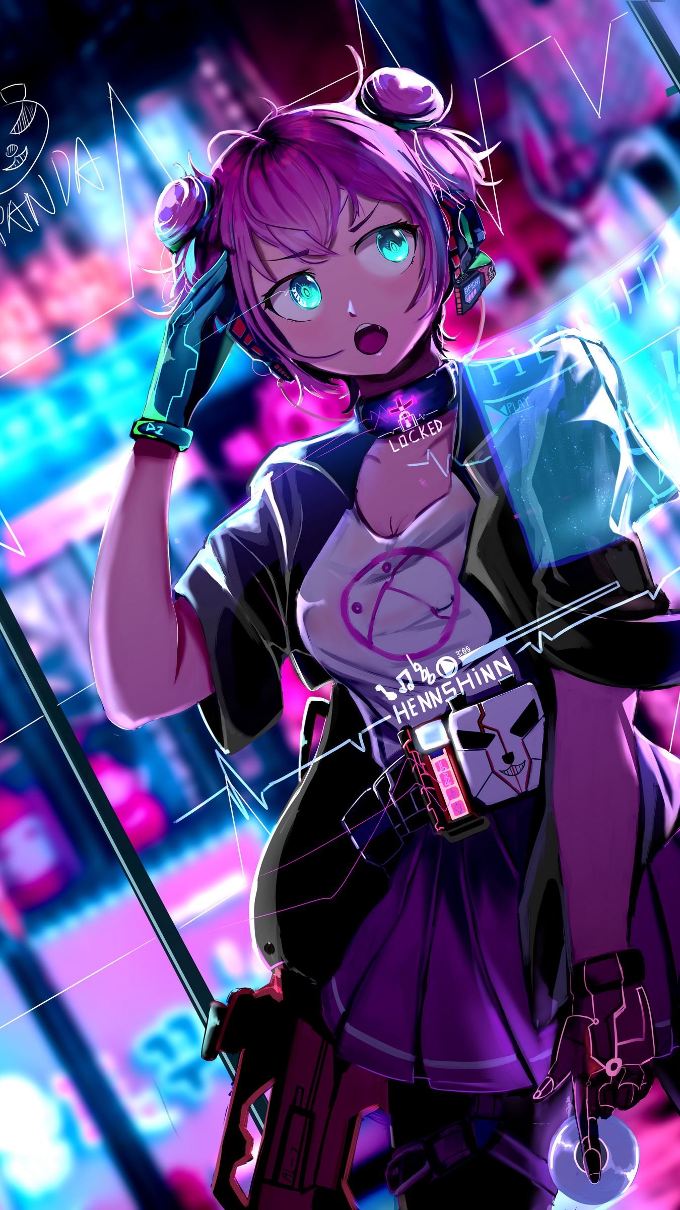 cyberpunk anime Wallpapers