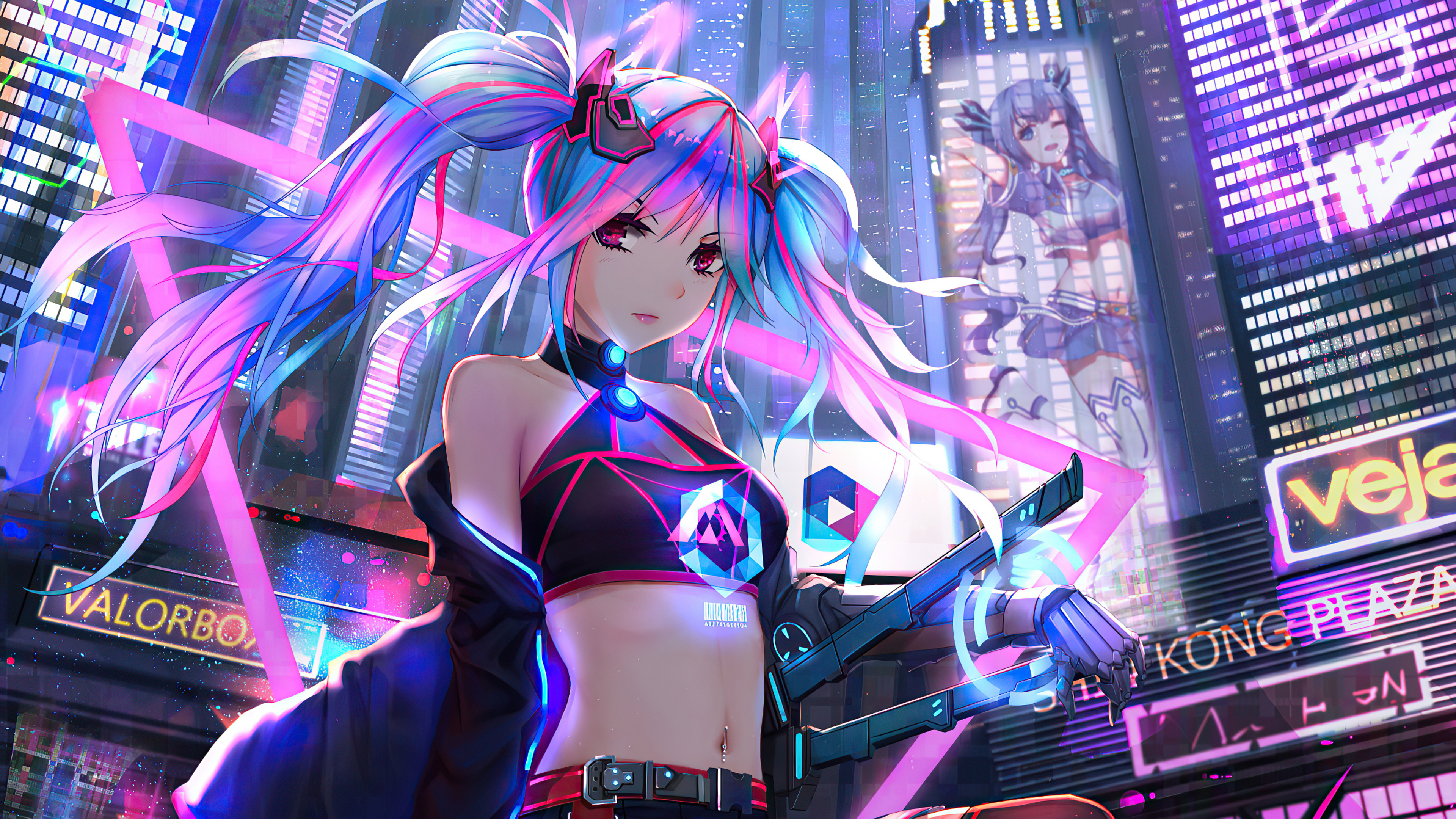 cyberpunk anime Wallpapers