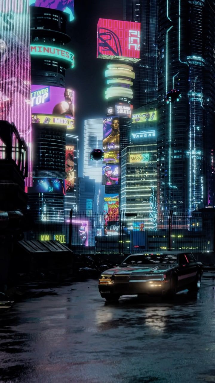 cyberpunk iphone Wallpapers