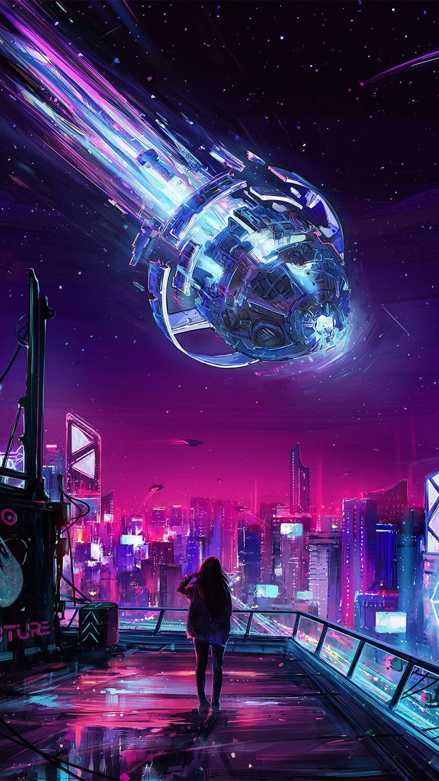 cyberpunk iphone Wallpapers