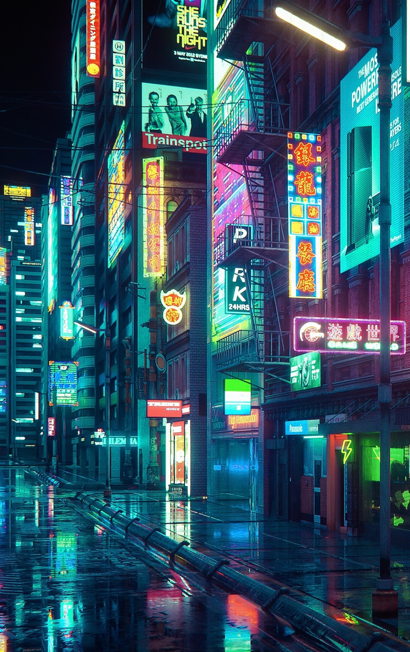 cyberpunk iphone Wallpapers