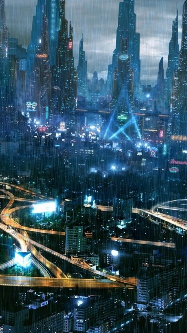 cyberpunk iphone Wallpapers