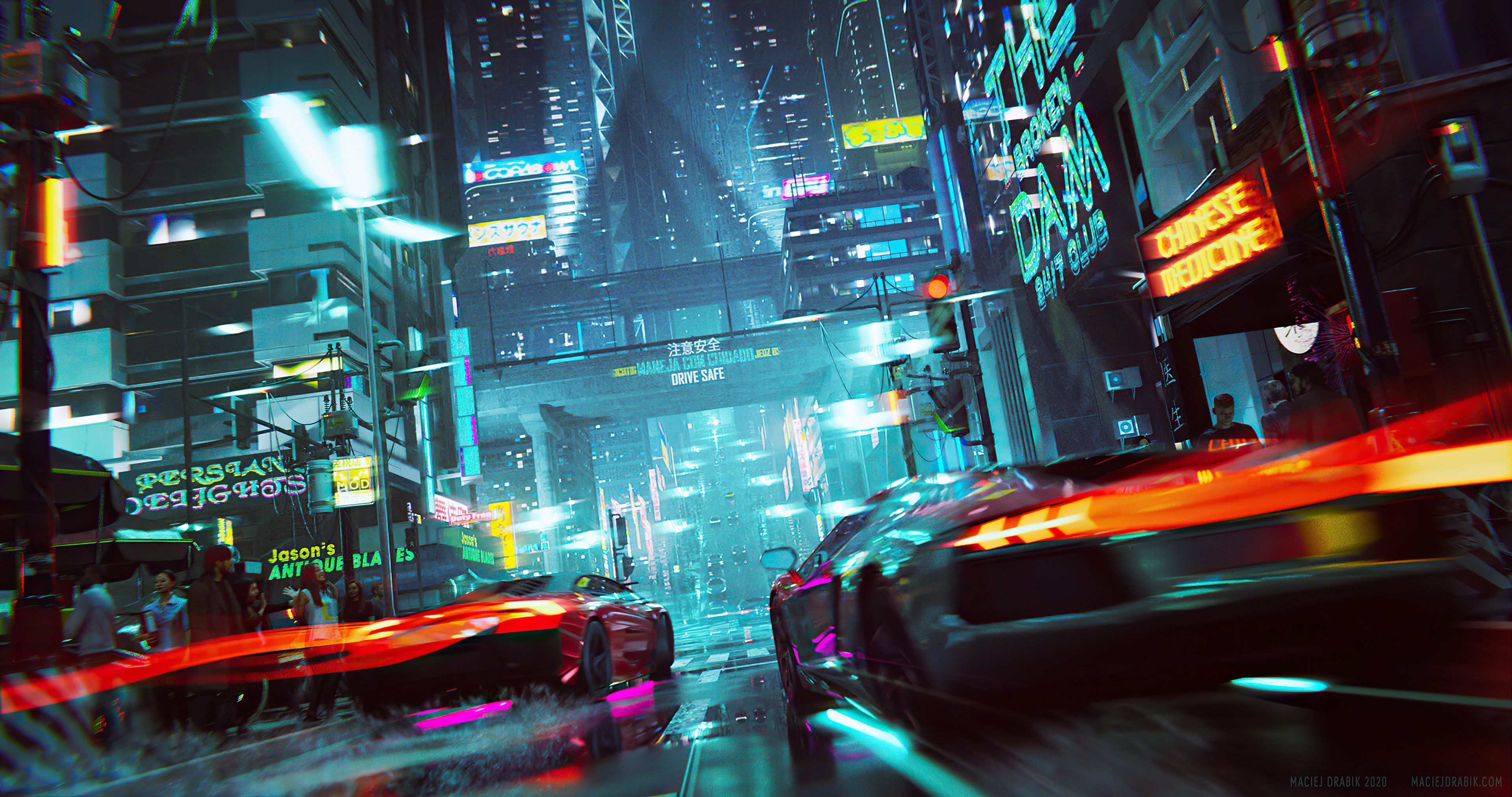 cyberpunk neon Wallpapers