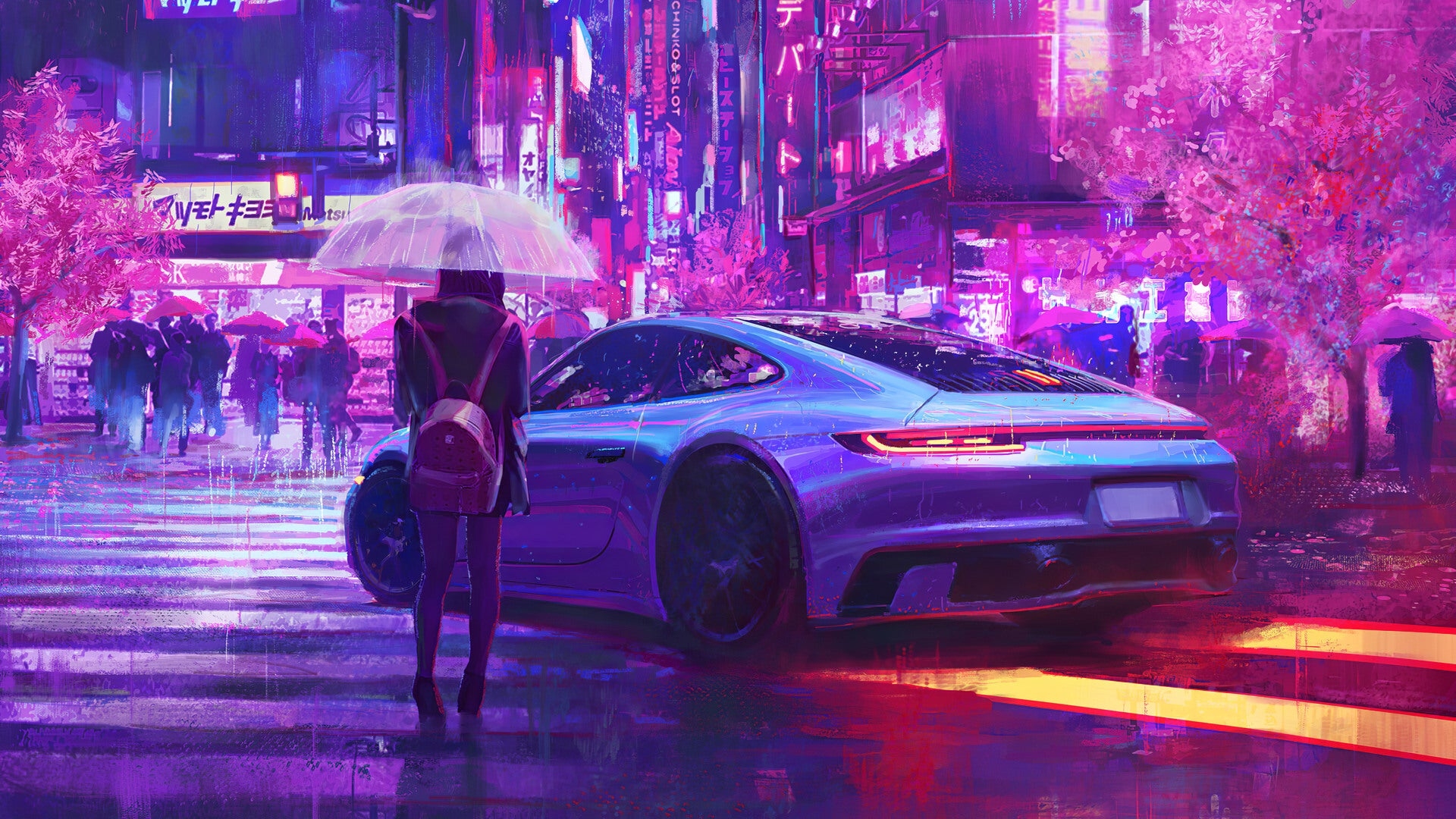 cyberpunk neon Wallpapers