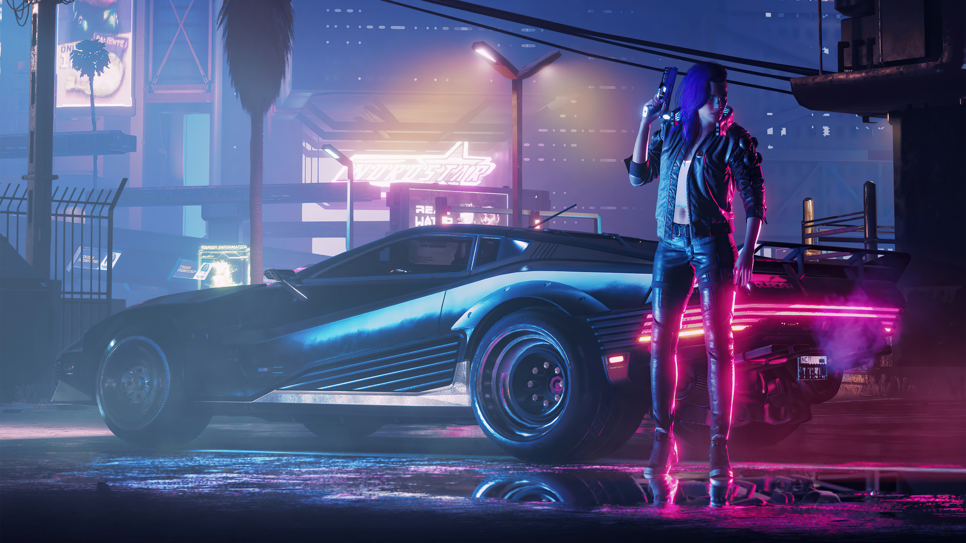 cyberpunk neon Wallpapers