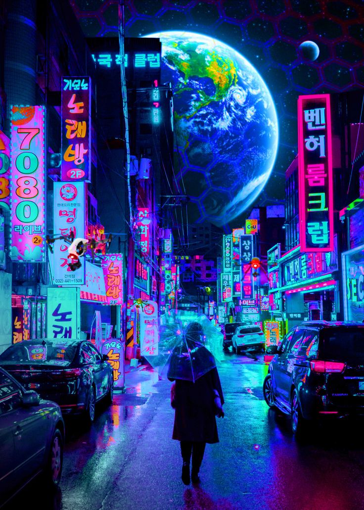 cyberpunk neon Wallpapers