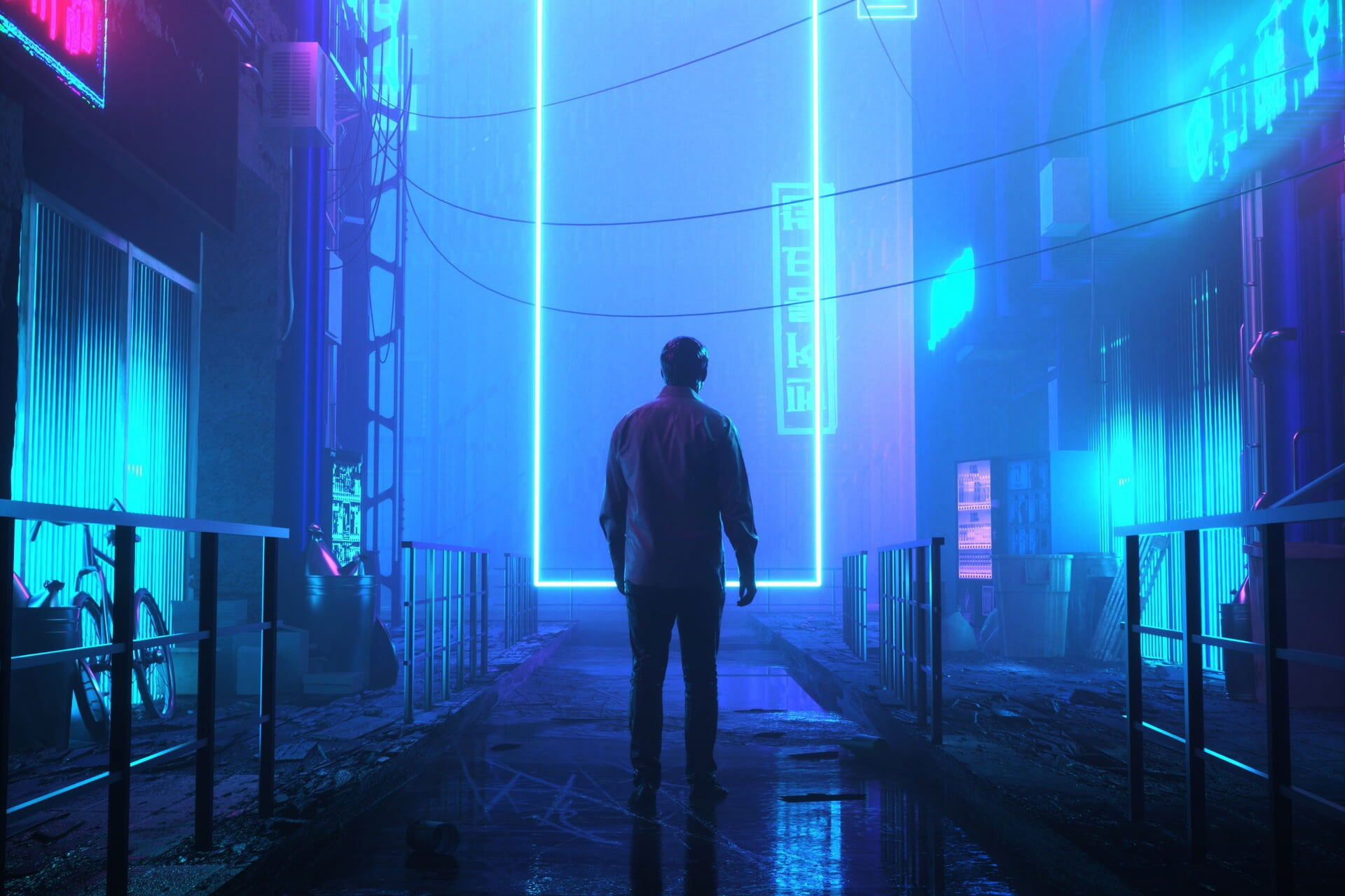 cyberpunk neon Wallpapers