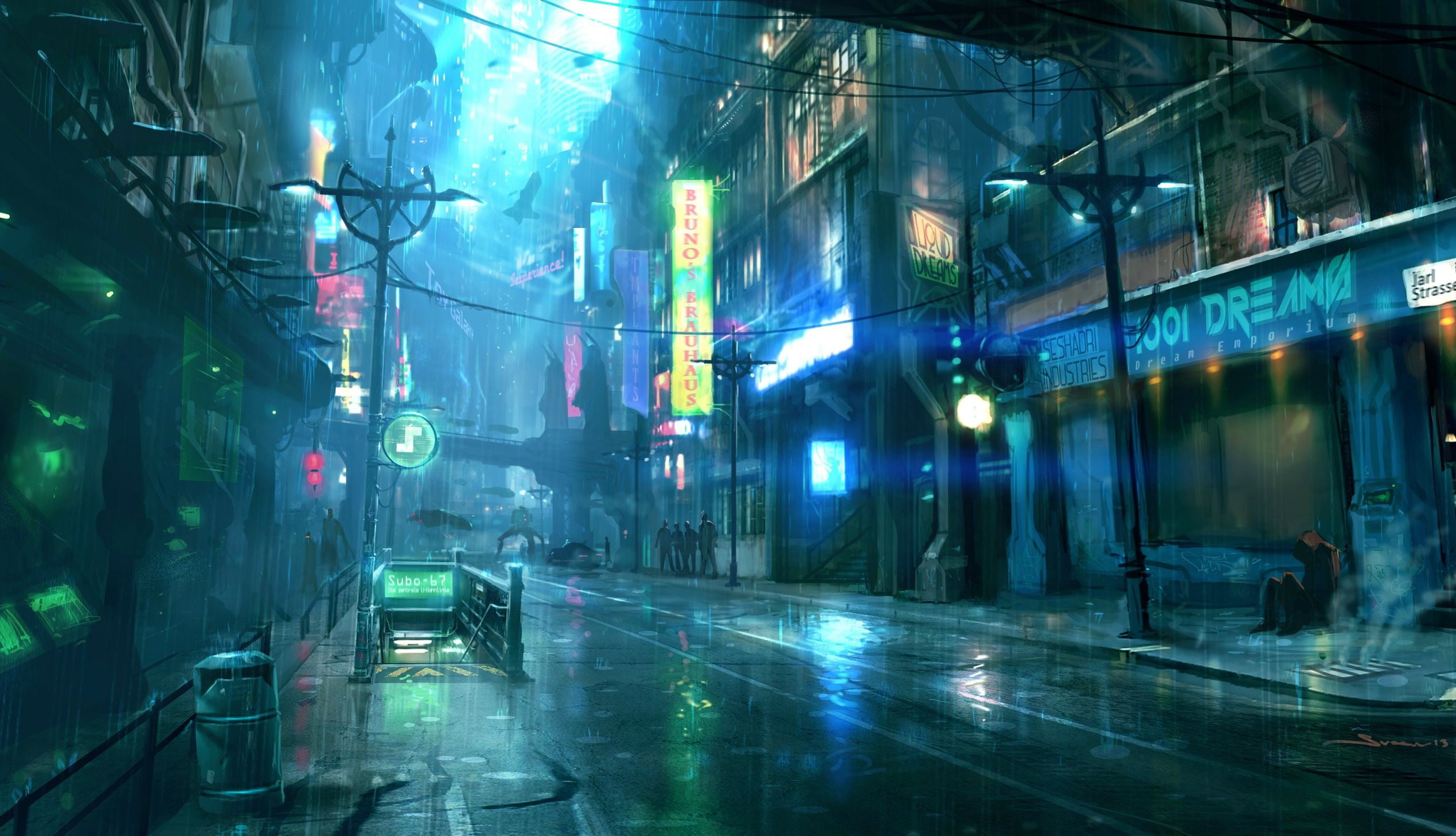 cyberpunk neon Wallpapers