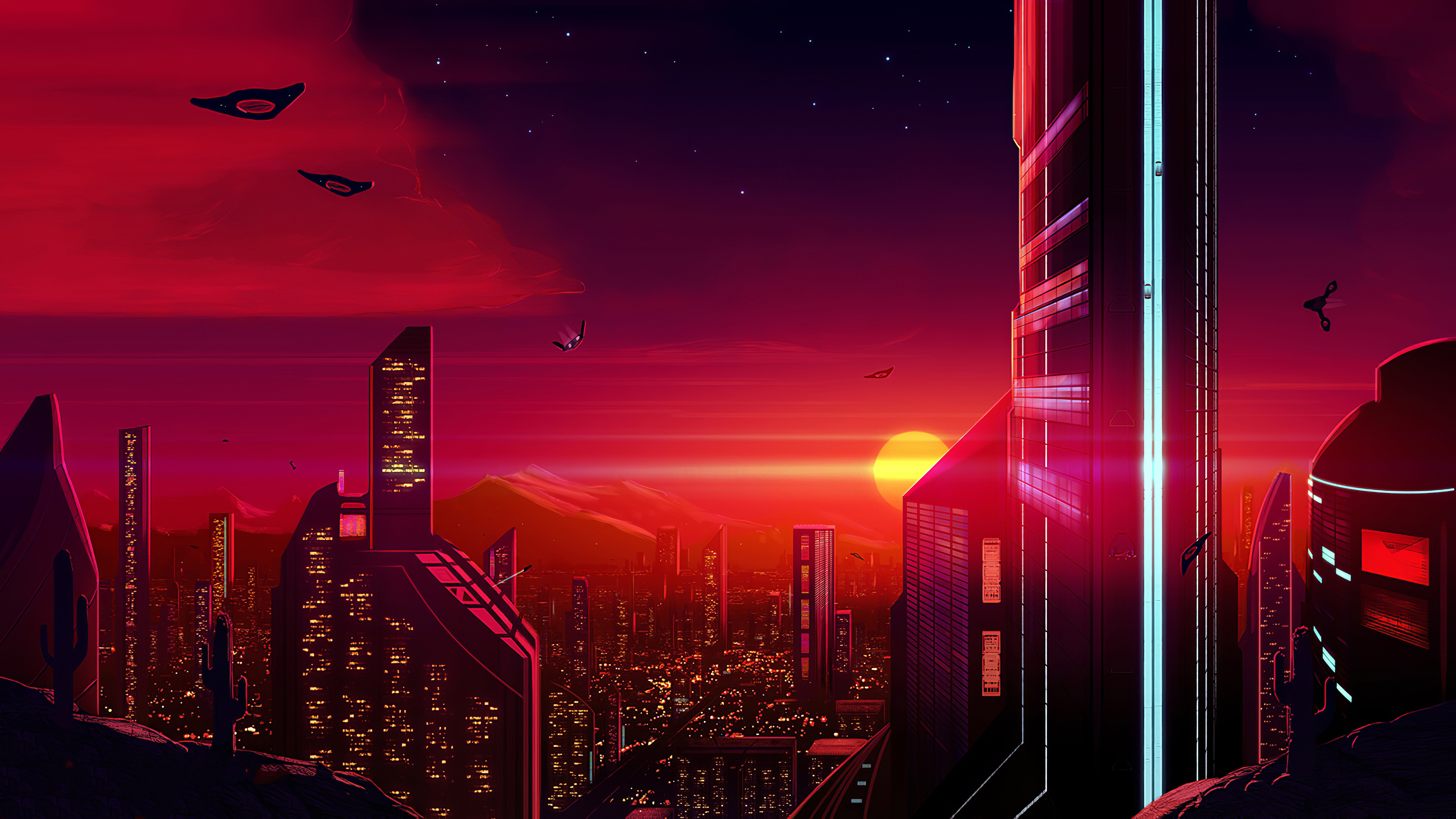 cyberpunk red Wallpapers