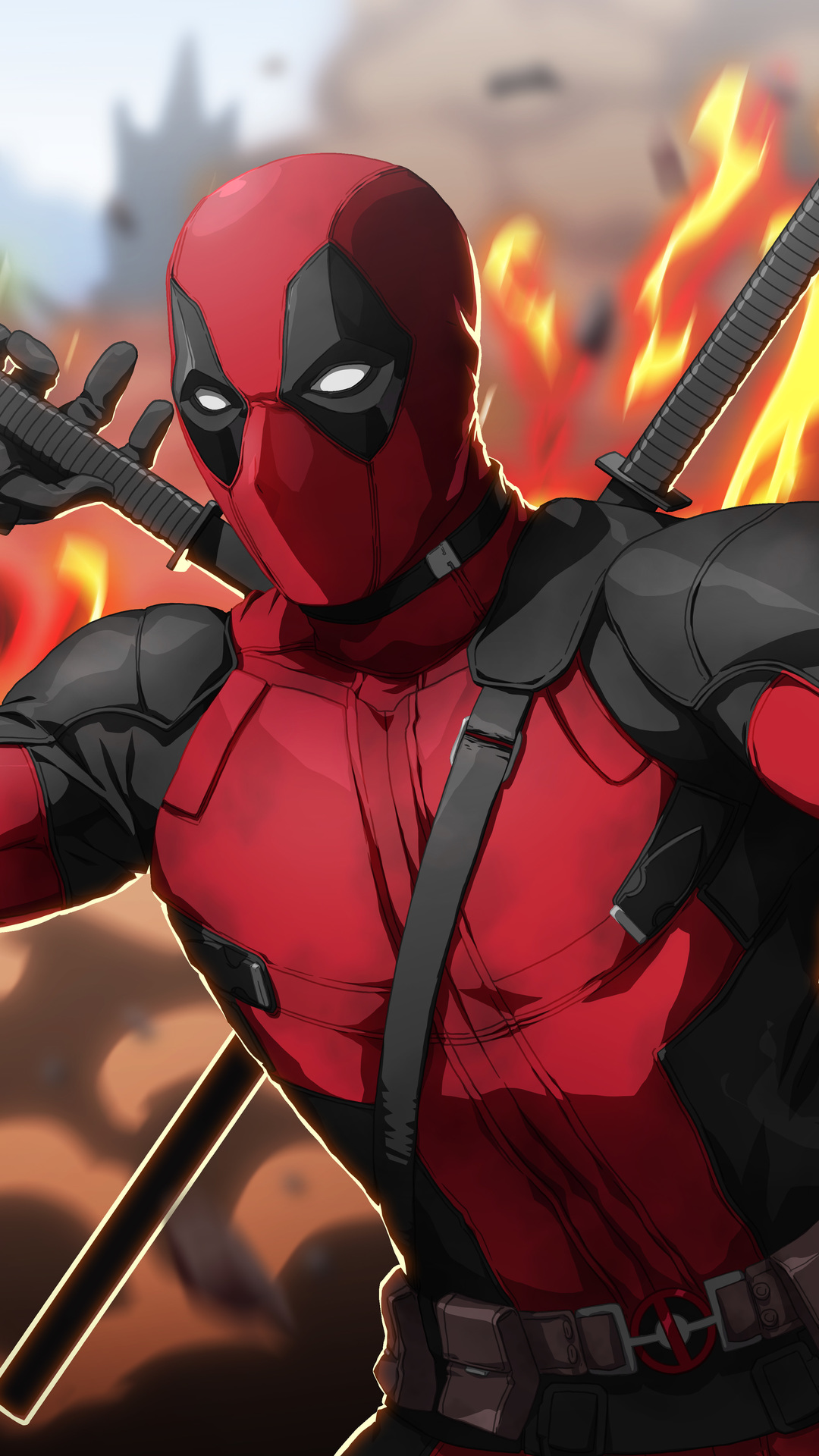 Deadpool Among Us Minimal Wallpapers