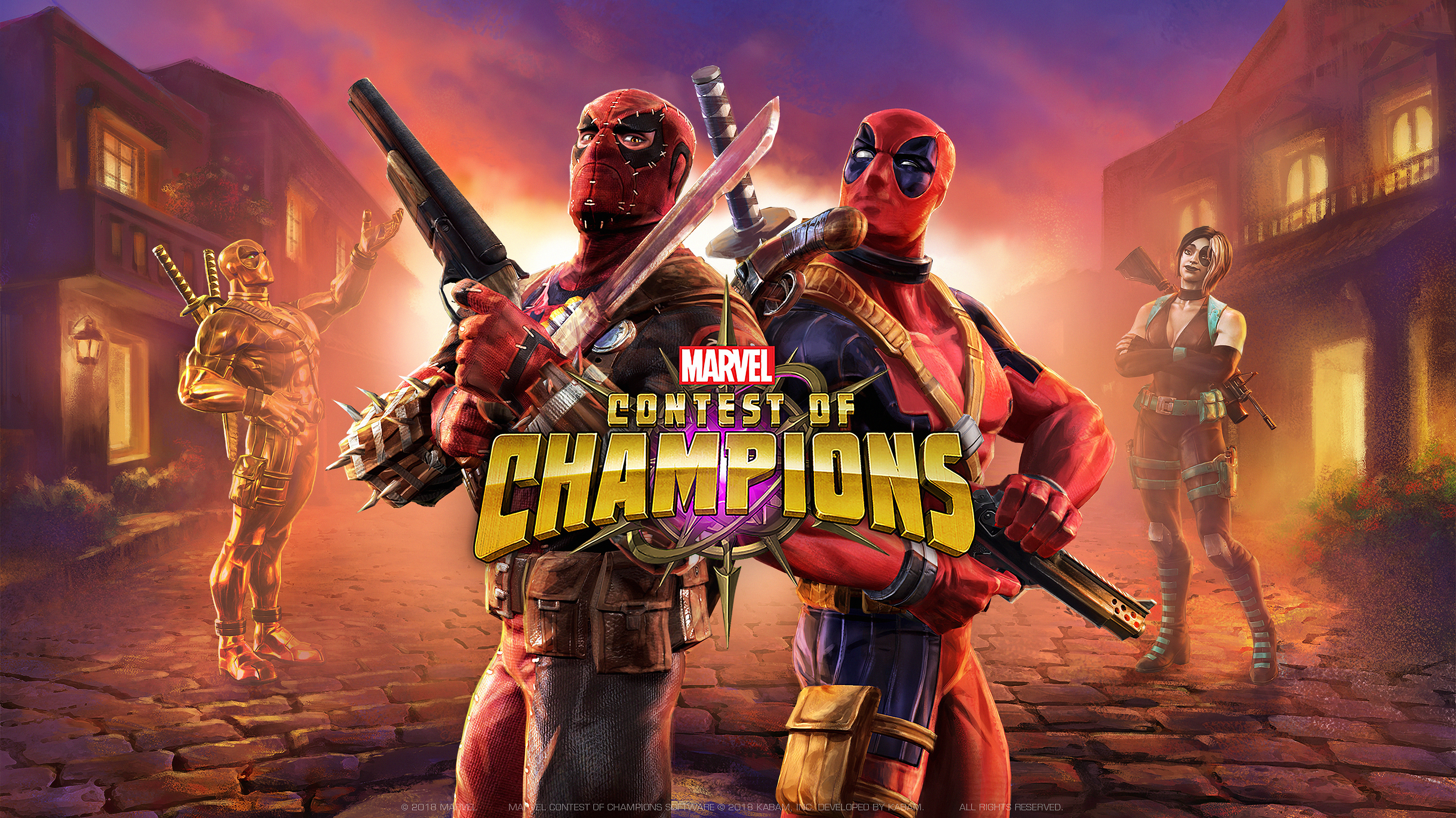 Deadpool MARVEL Contest of Champions Wallpapers