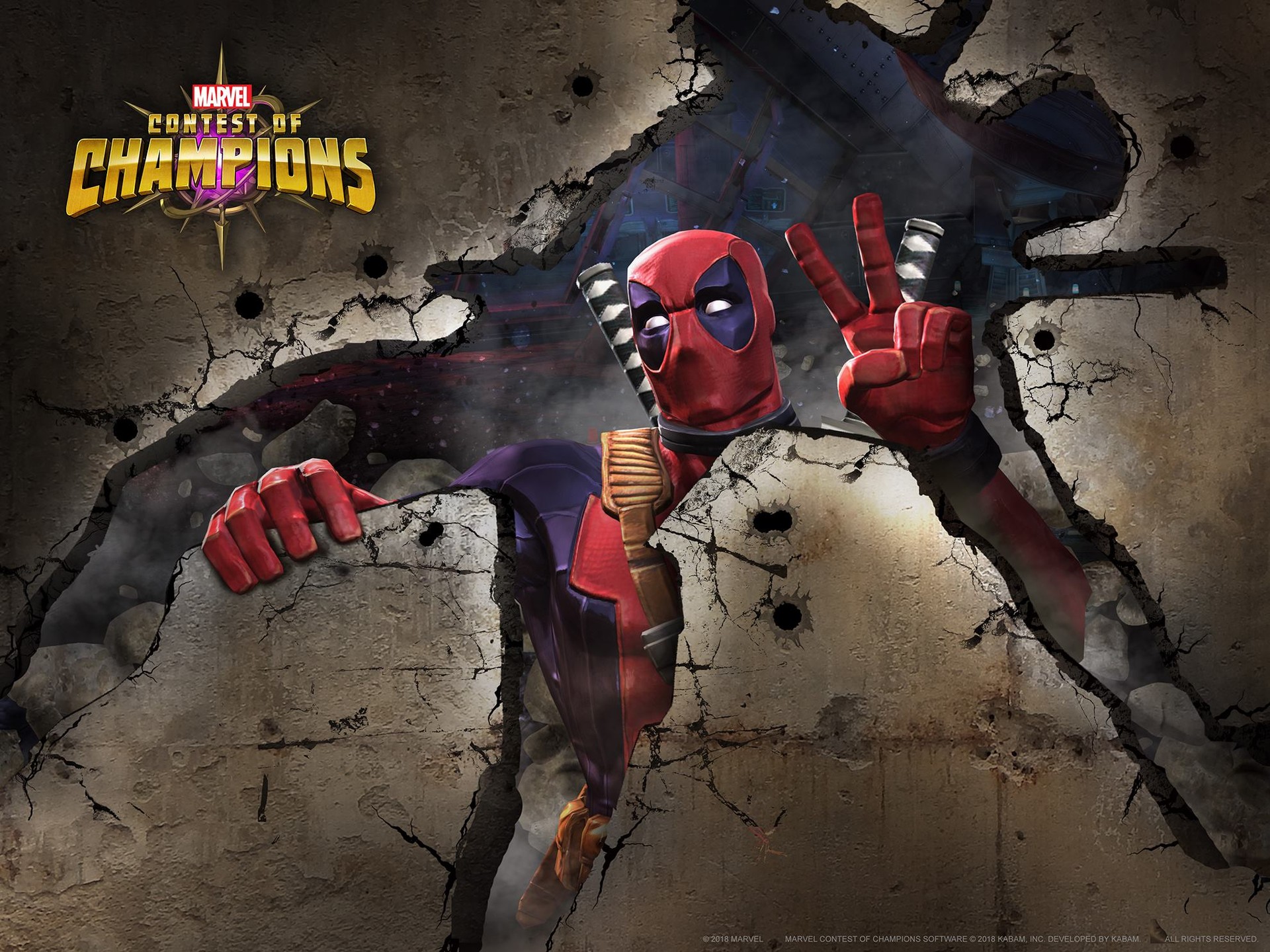 Deadpool MARVEL Contest of Champions Wallpapers