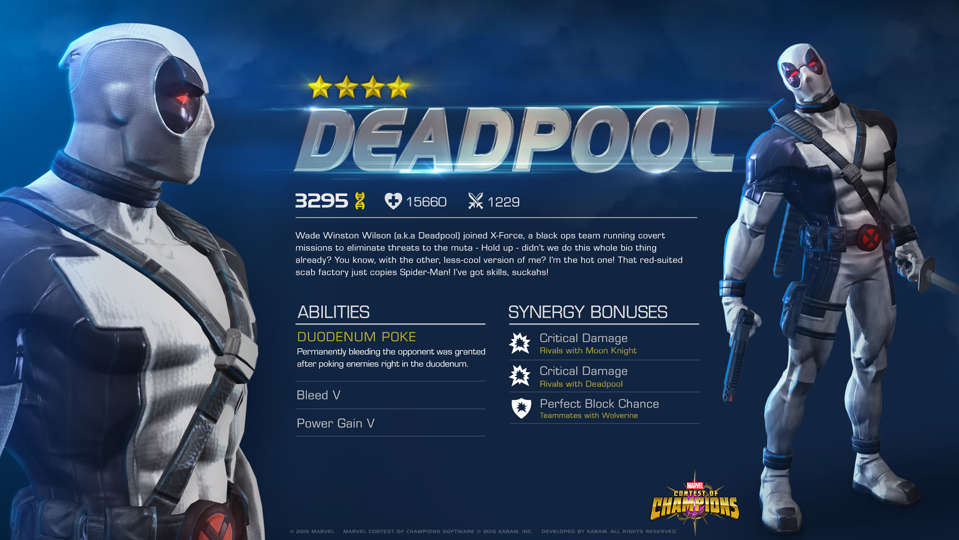 Deadpool MARVEL Contest of Champions Wallpapers