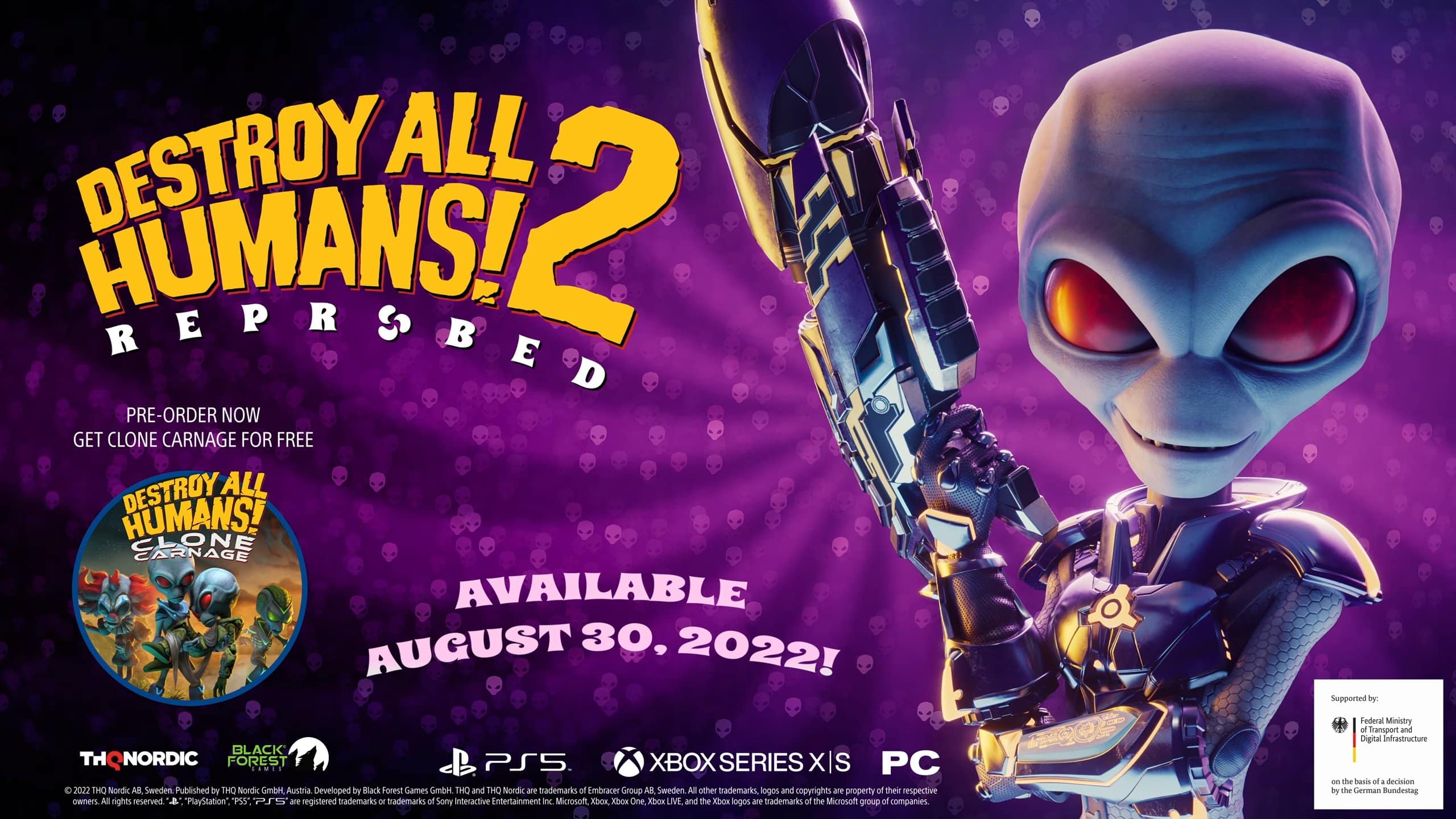 Destroy All Humans! 2 - Reprobed Wallpapers