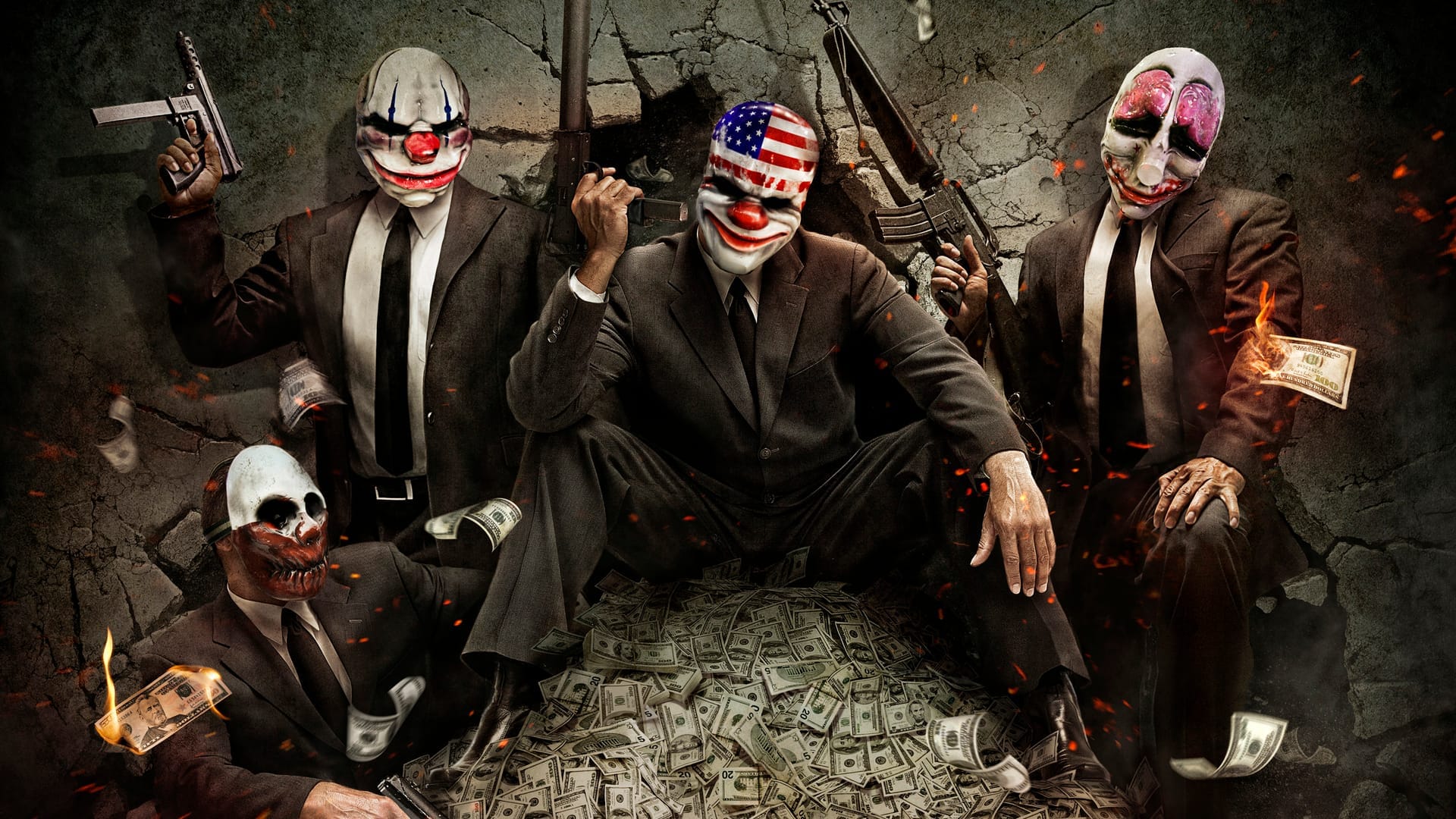 Digital if Payday the heist Dallas Wallpapers