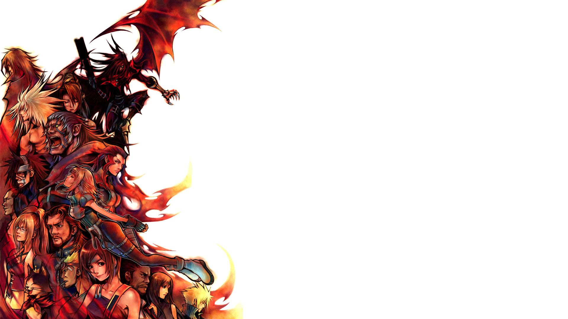 Dirge of Cerberus: Final Fantasy VII Wallpapers