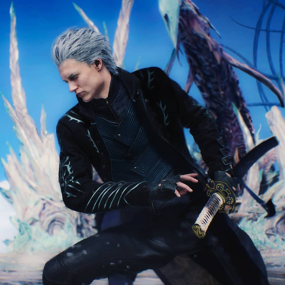 DMC 5 Vergil's Yamato Wallpapers