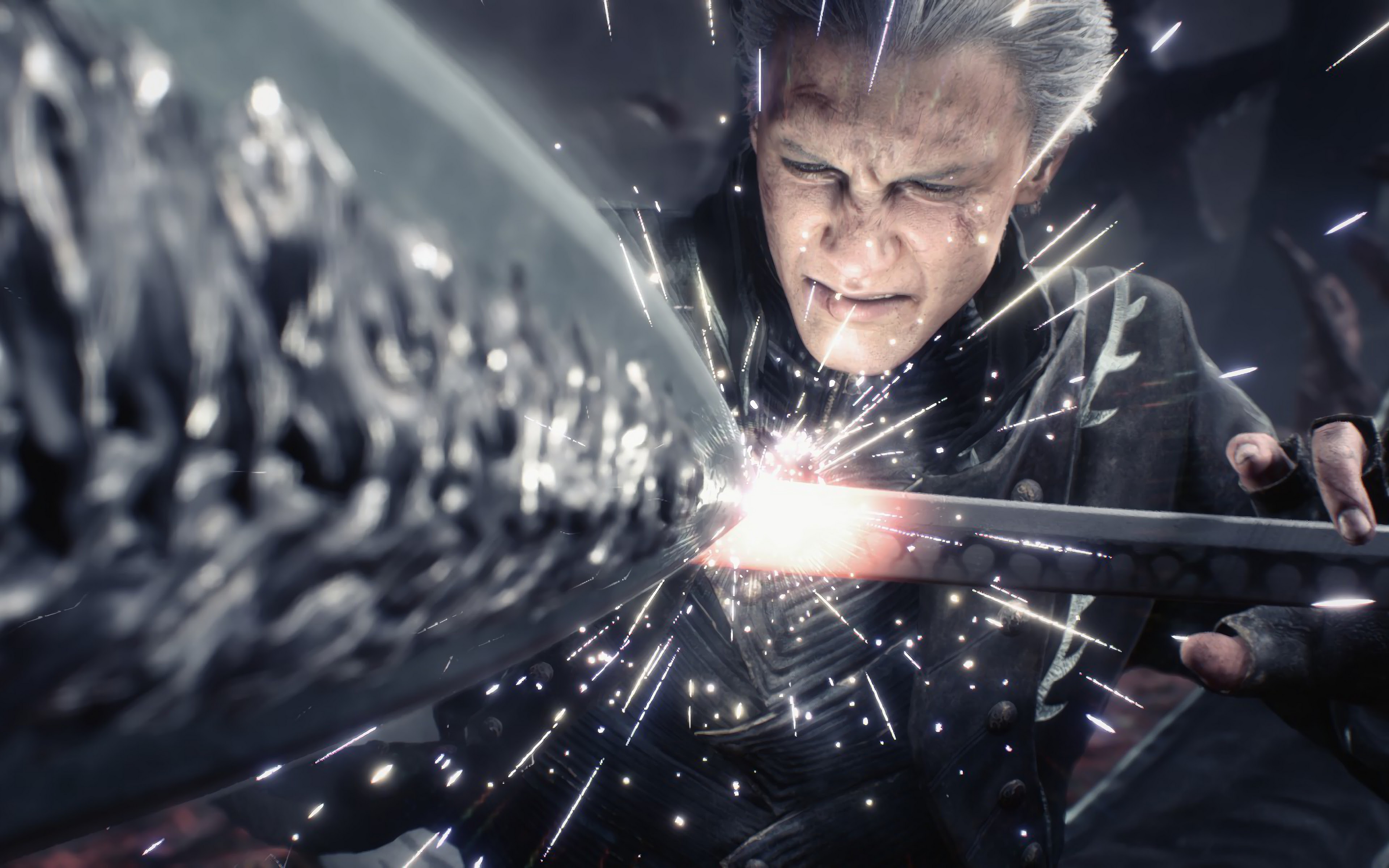 DMC 5 Vergil's Yamato Wallpapers