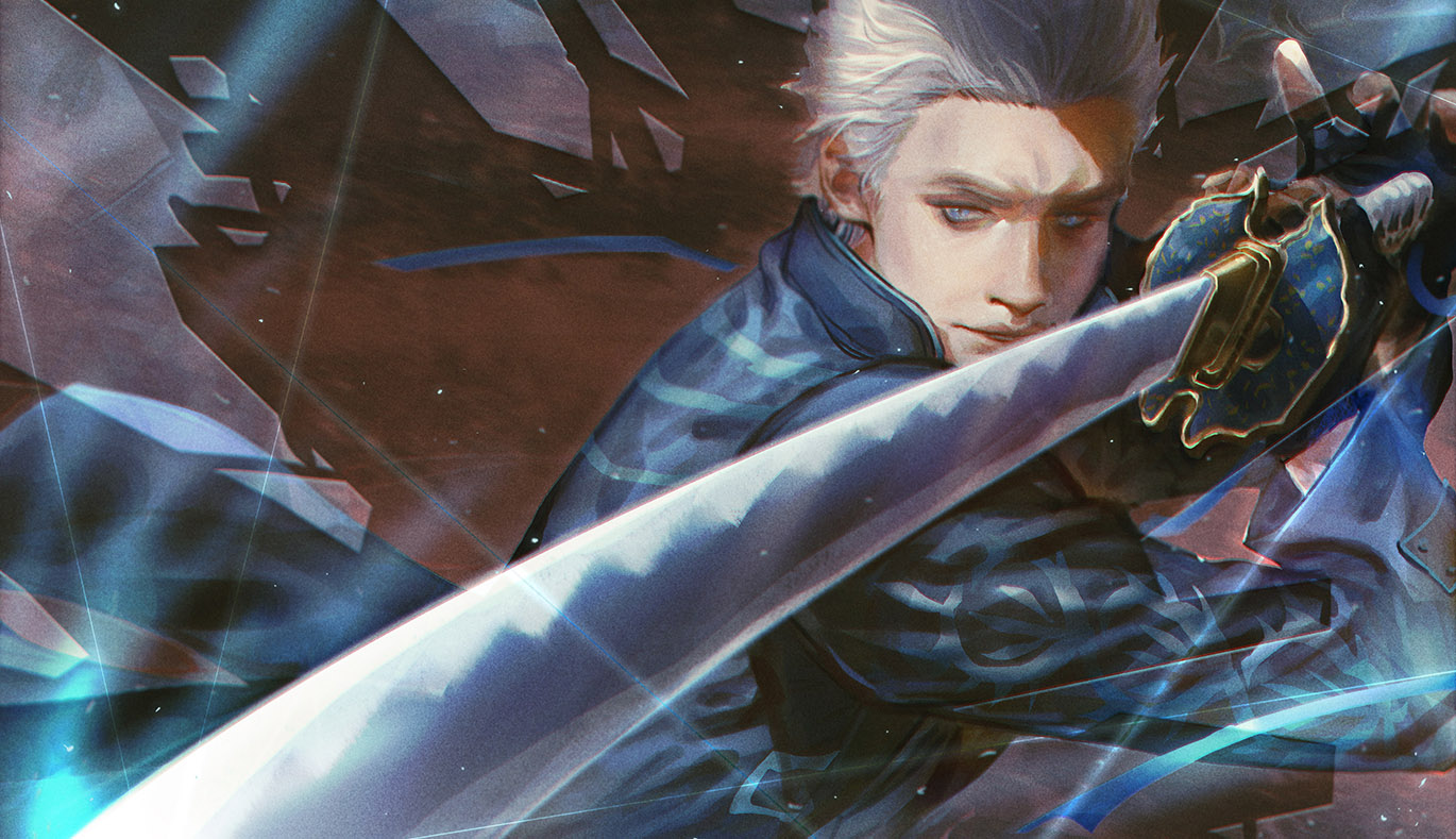 DMC 5 Vergil's Yamato Wallpapers