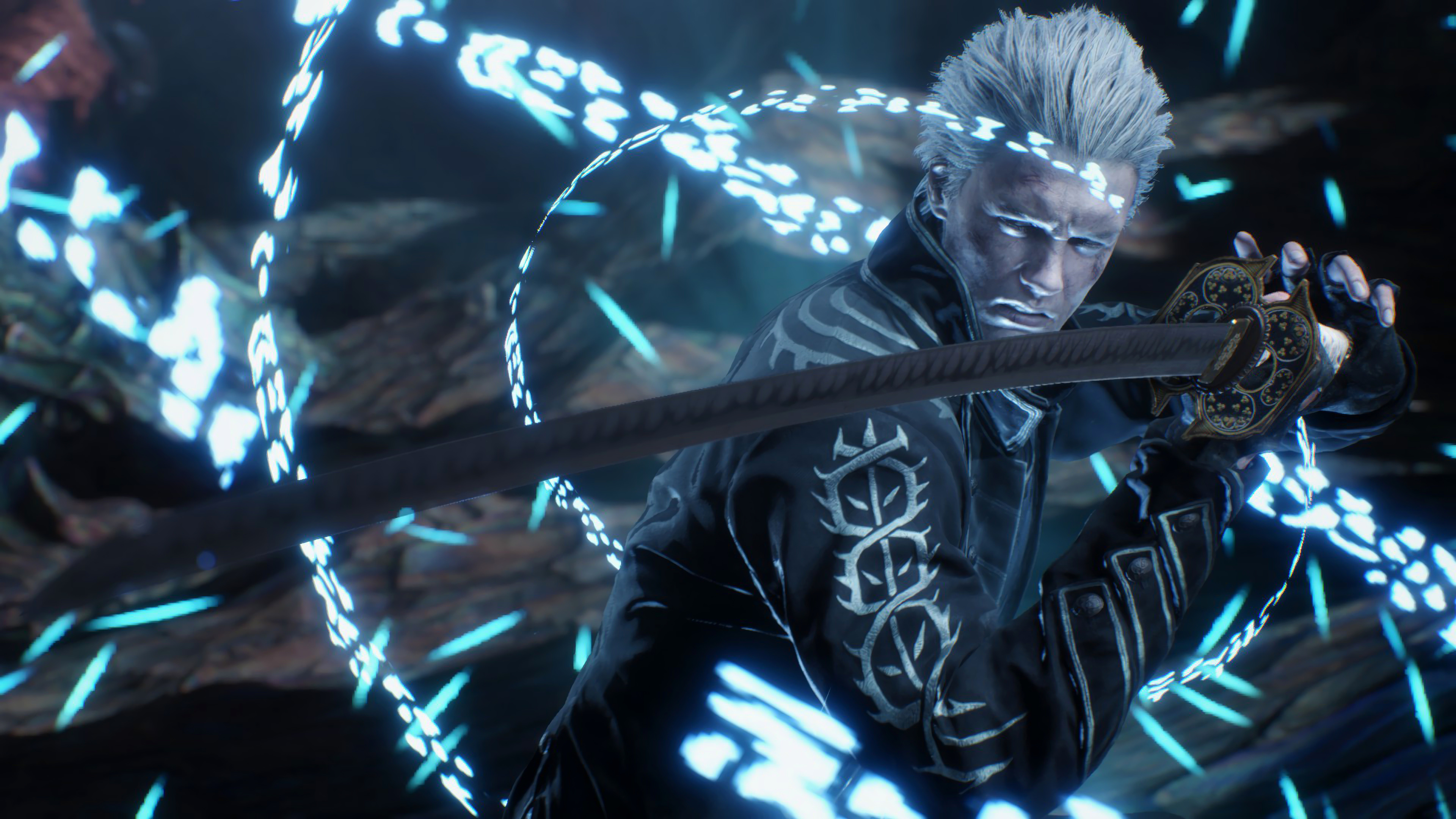 DMC 5 Vergil's Yamato Wallpapers