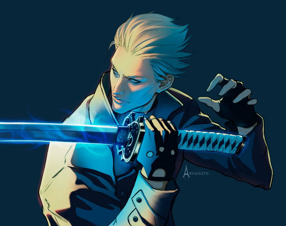 DMC 5 Vergil's Yamato Wallpapers