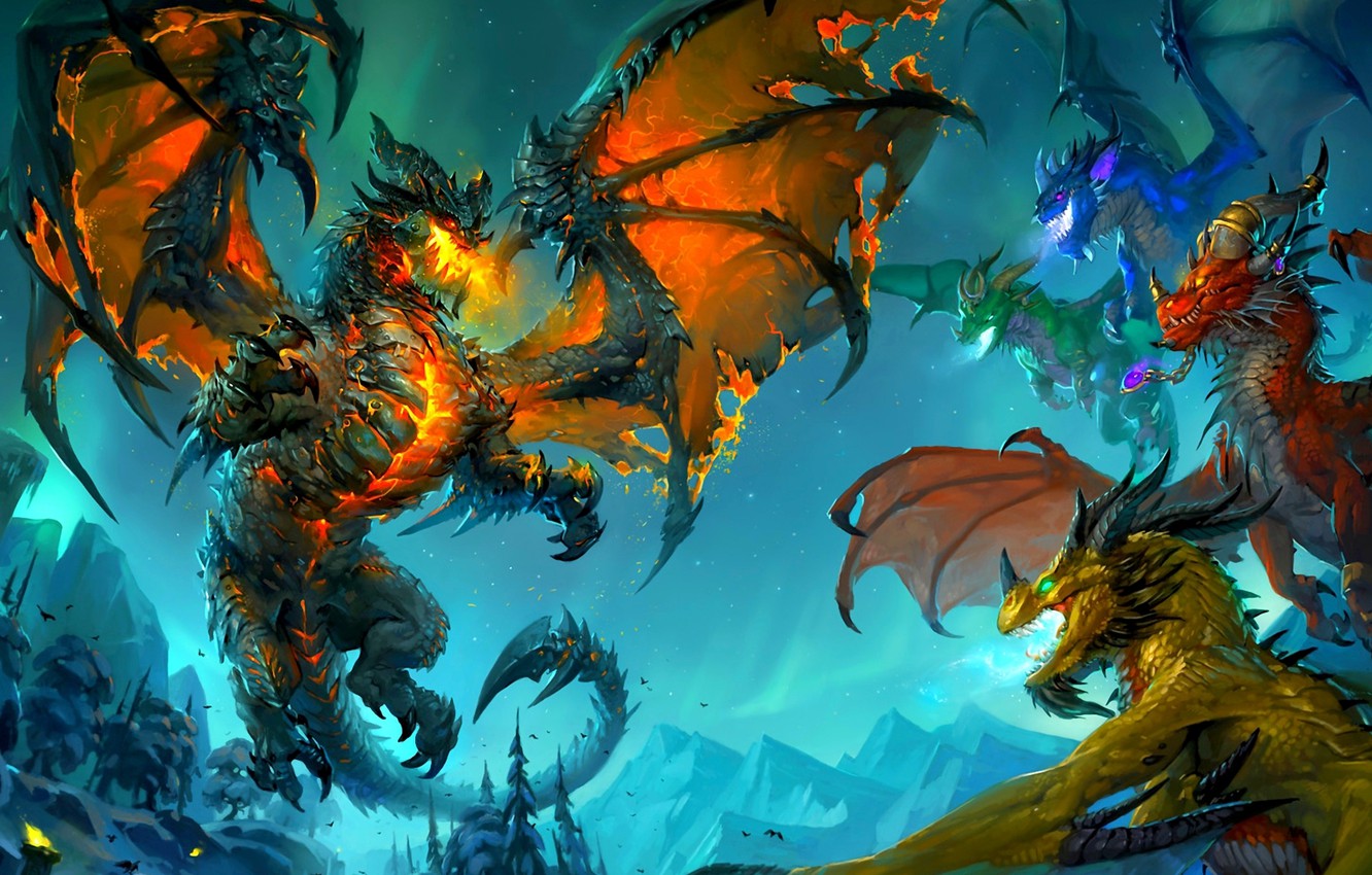 Dragon World Of Warcraft Wallpapers