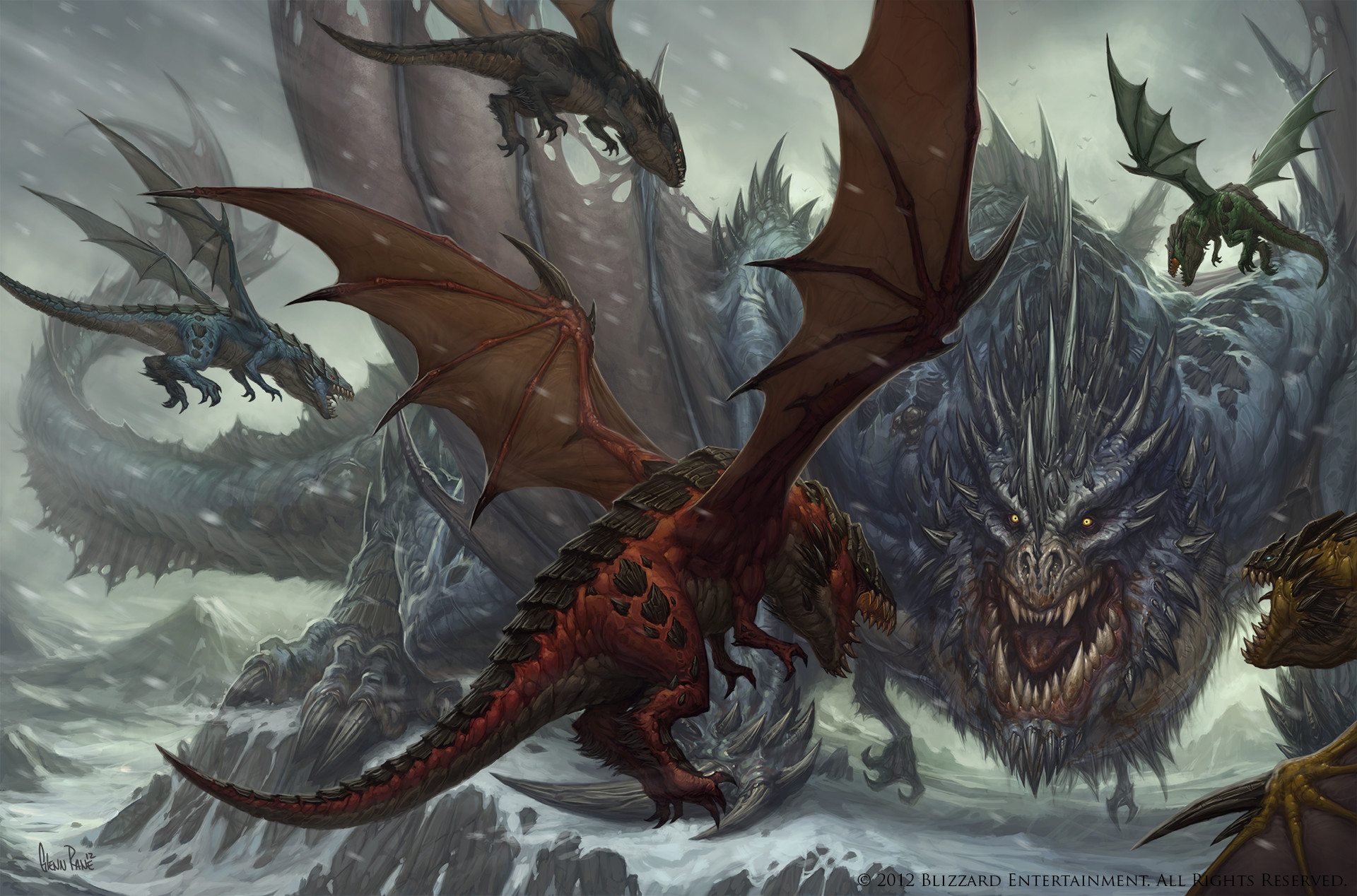 Dragon World Of Warcraft Wallpapers