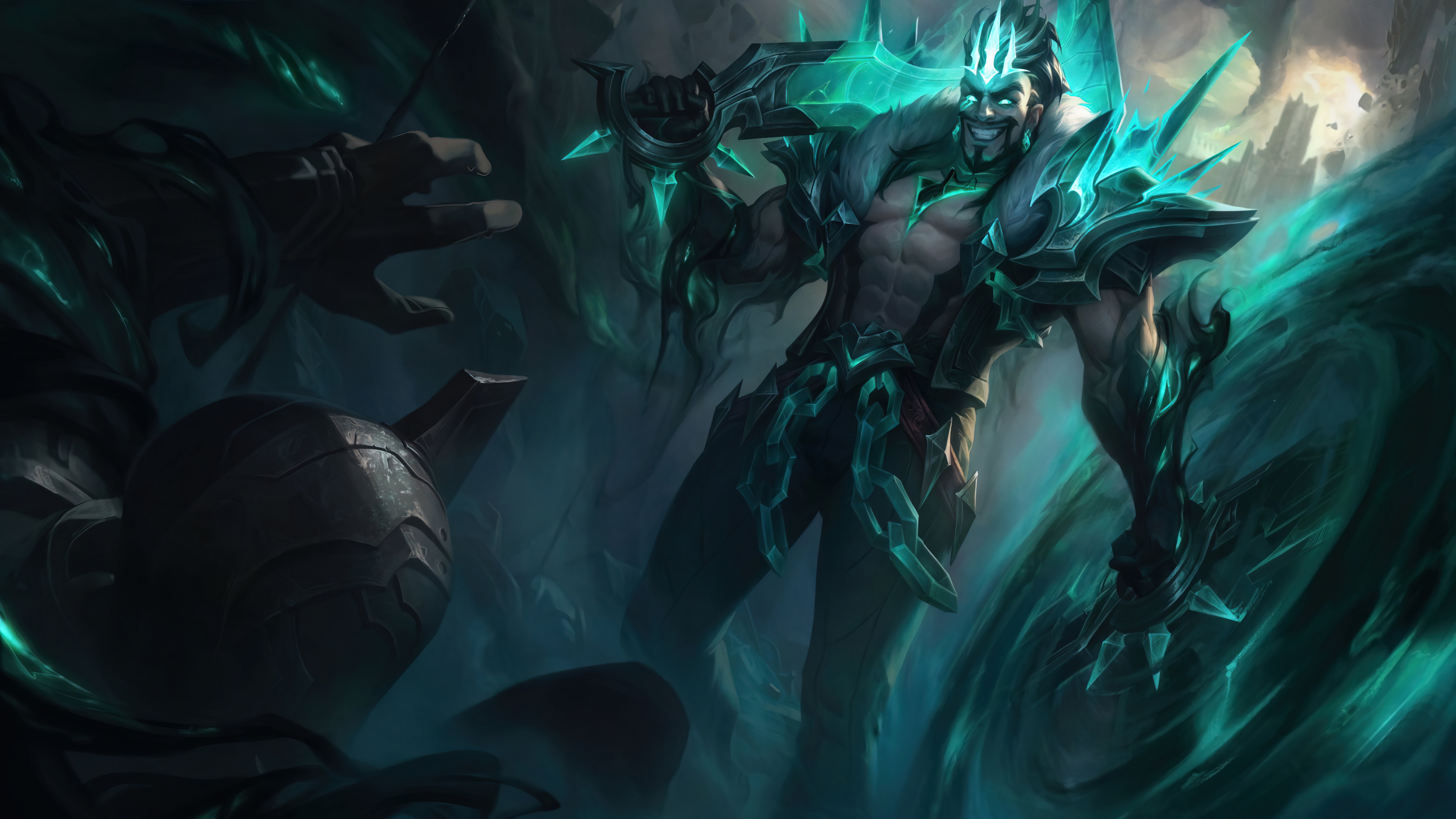 Draven Awaken LoL 8K Wallpapers