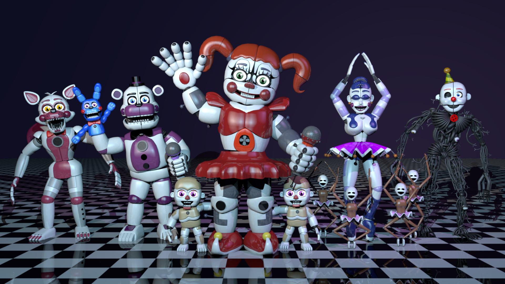 Five Nights at Freddy's: Sister Location Wallpapers