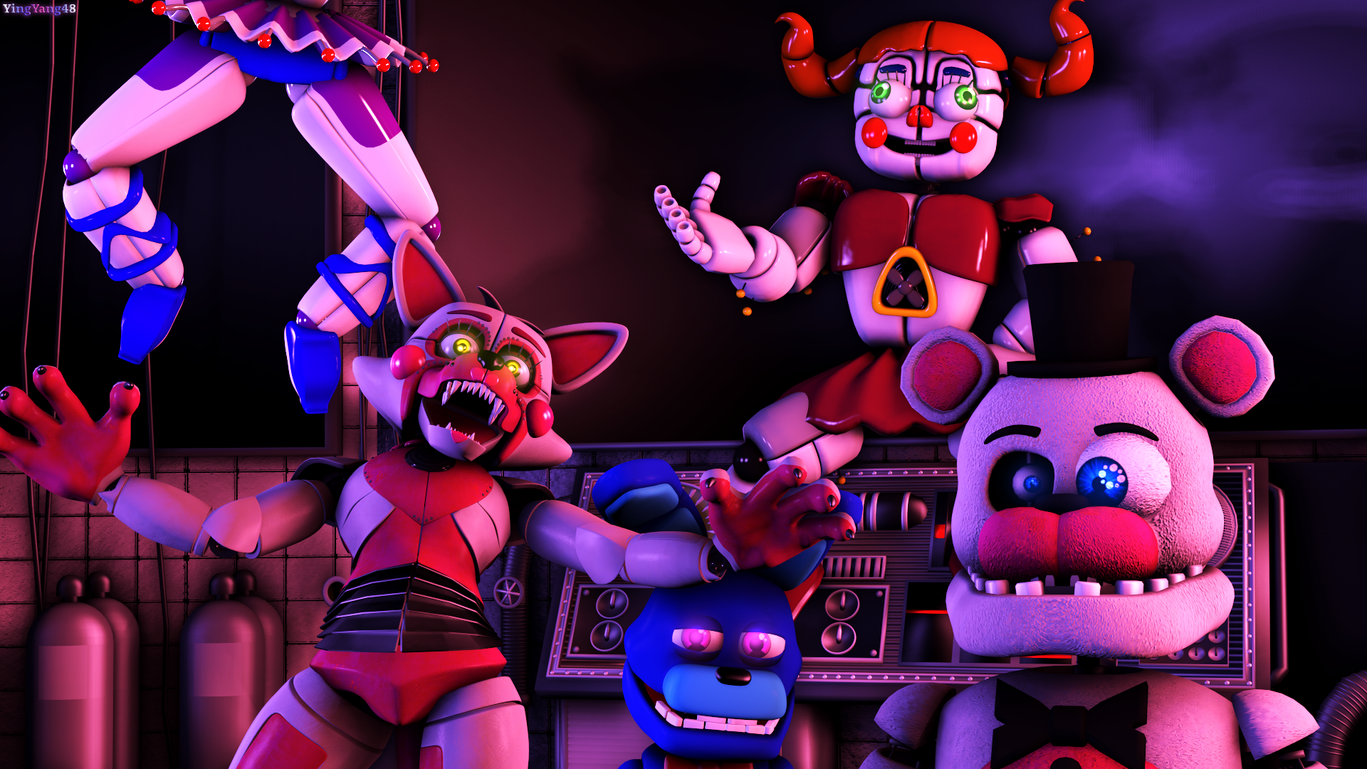 Five Nights at Freddy's: Sister Location Wallpapers