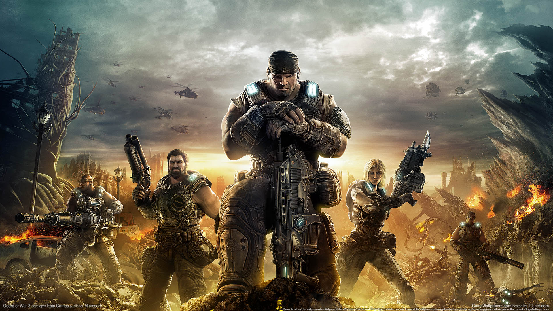 Gears Of War 3 Wallpapers