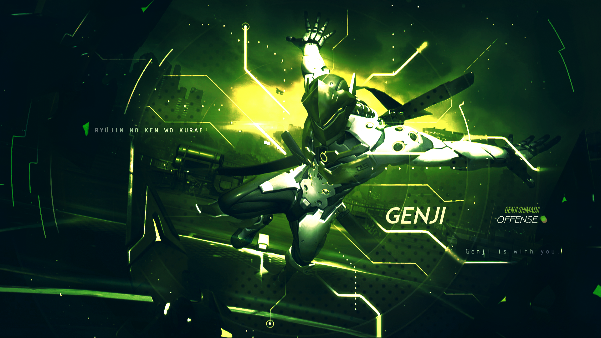 Genji Overwatch Wallpapers