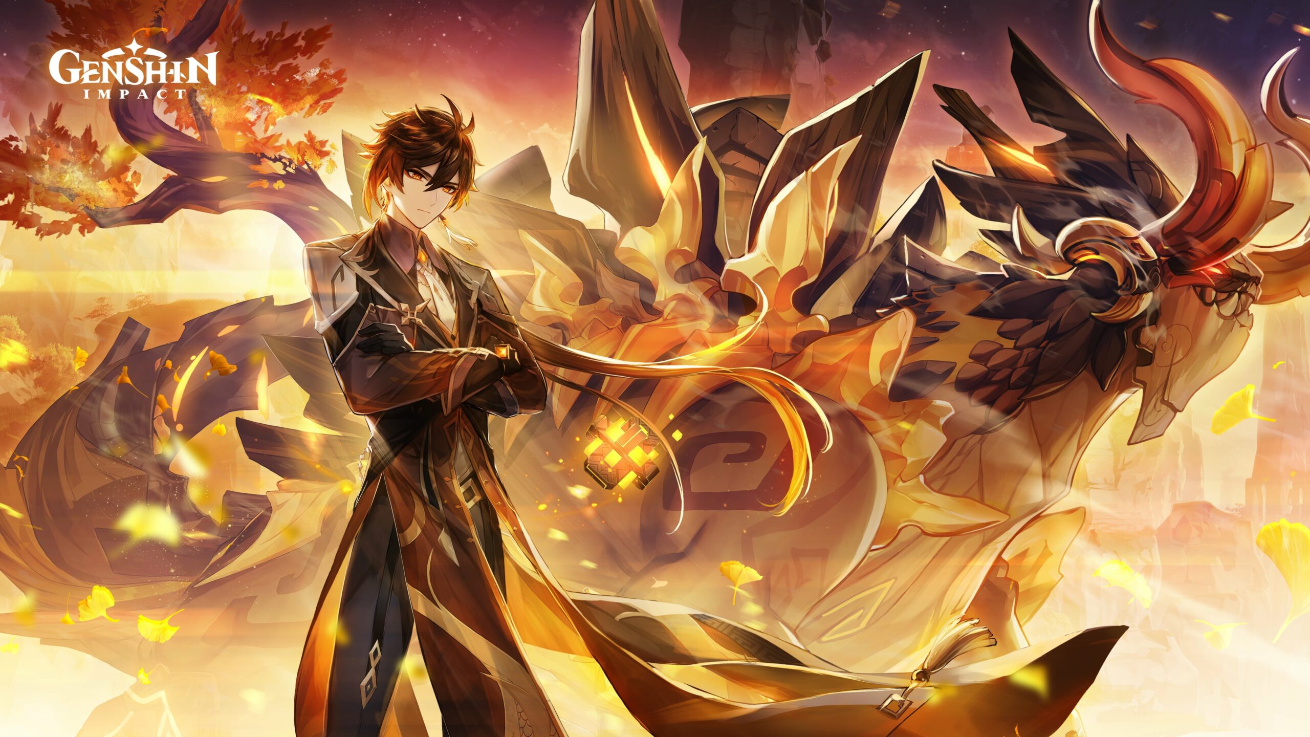 Genshin Impact Zhongli Portrait Wallpapers