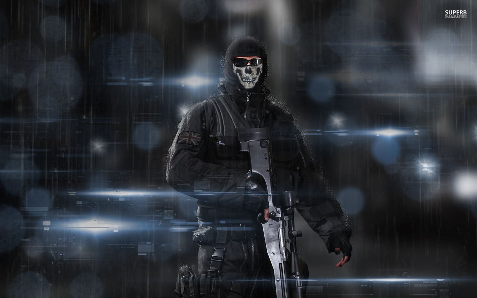 Ghost Call of Duty Mobile Key Wallpapers
