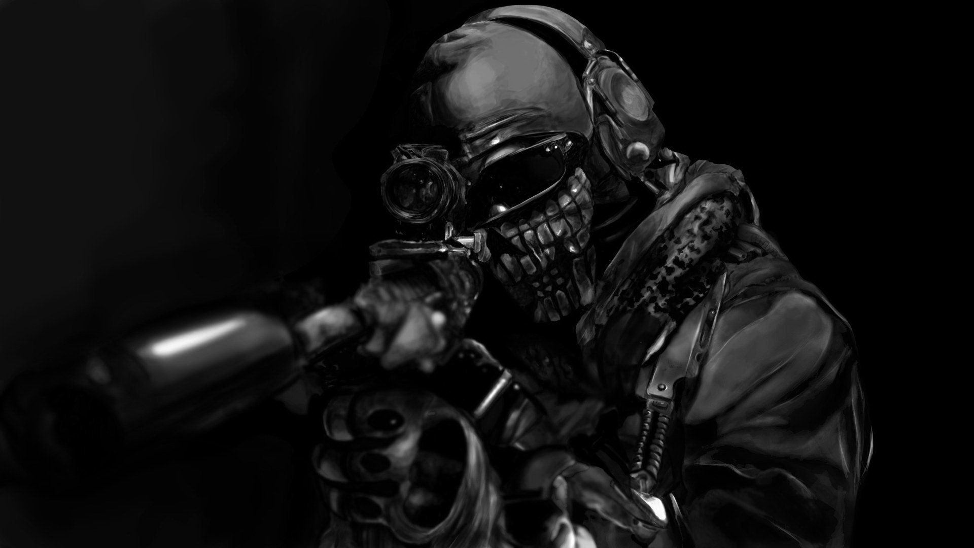 Ghost Call of Duty Mobile Key Wallpapers