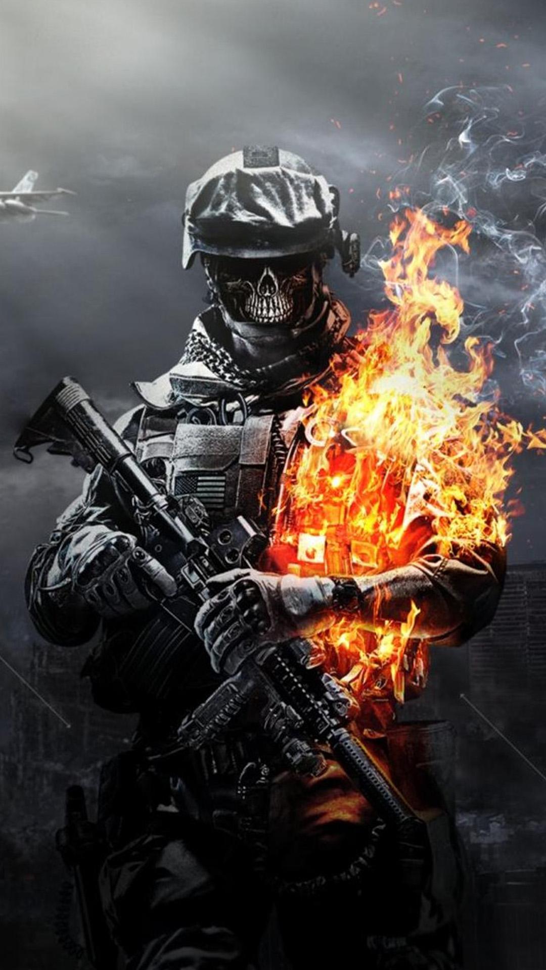 Ghost Call of Duty Mobile Key Wallpapers