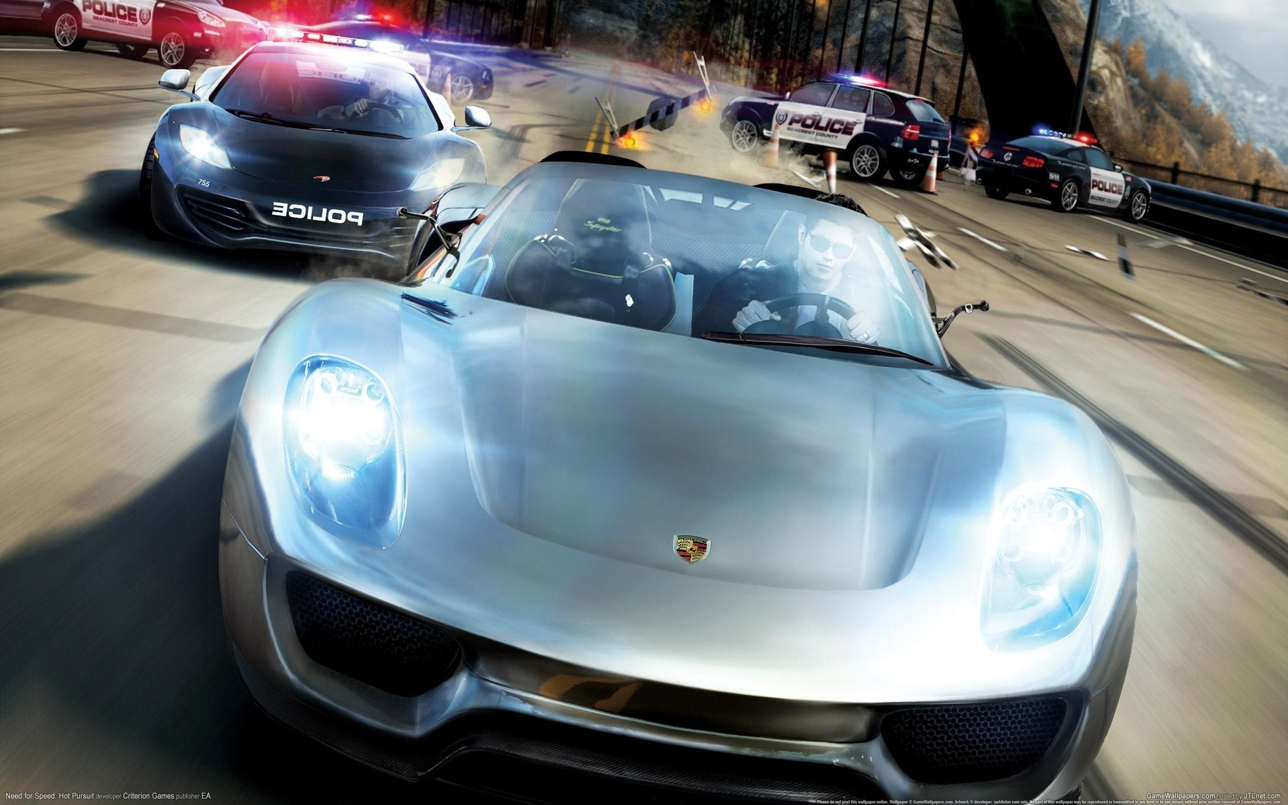 Green Car Need for Speed Hot Pursuit Wallpapers